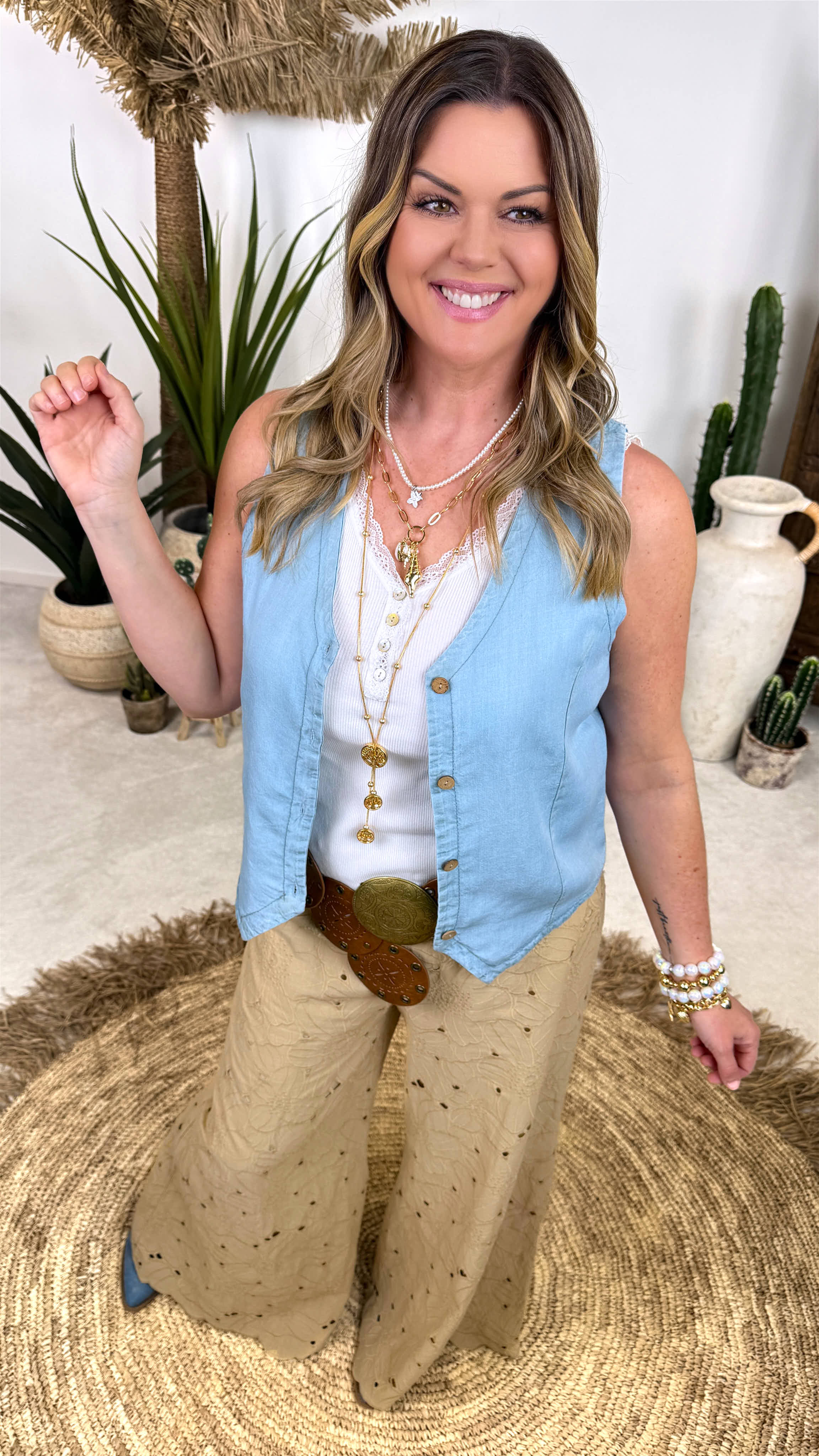 Jeans-Weste Blue Lagoon (lieferbar ab 27.3.26)