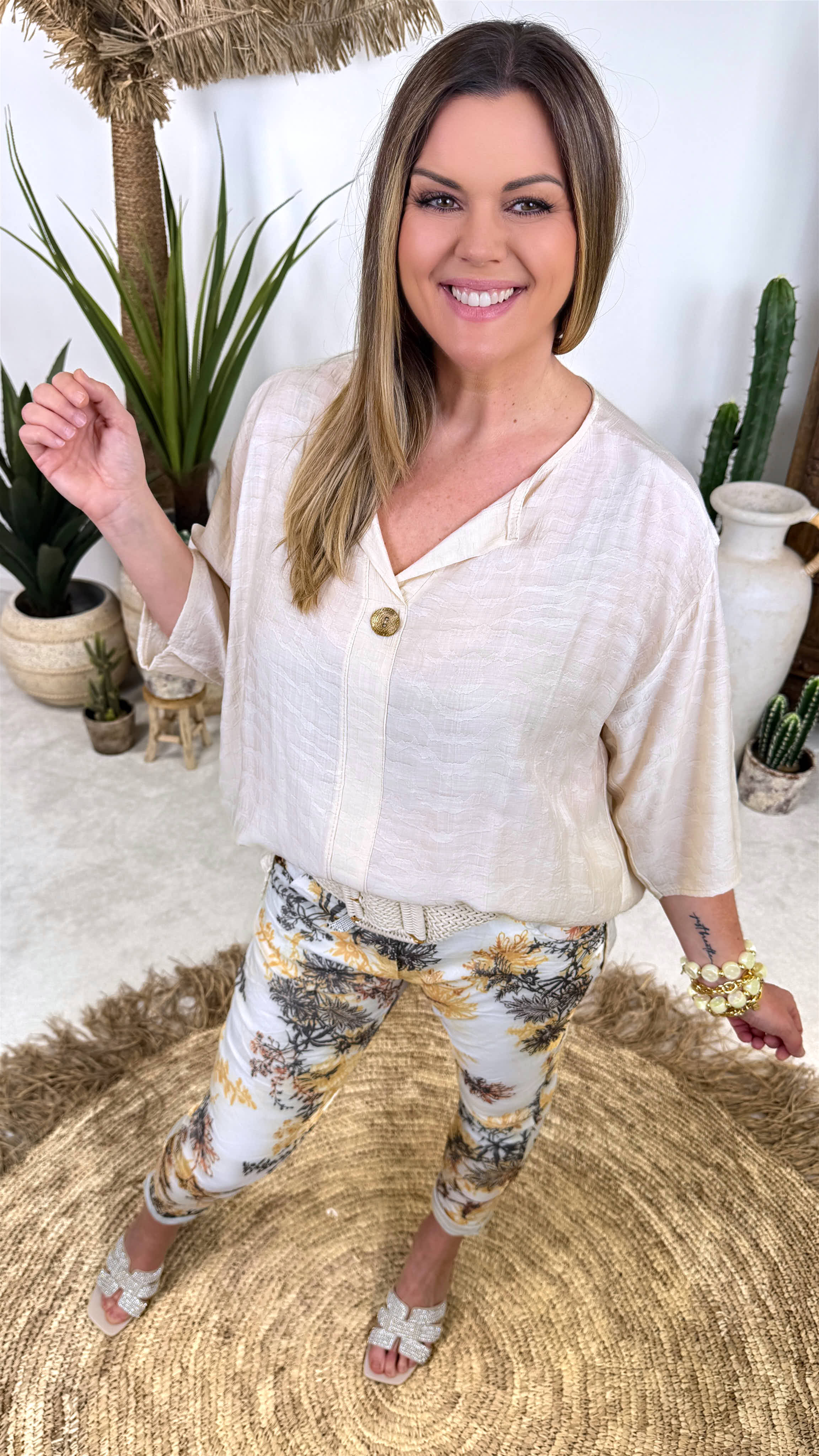 Bluse City Breeze *Creme*