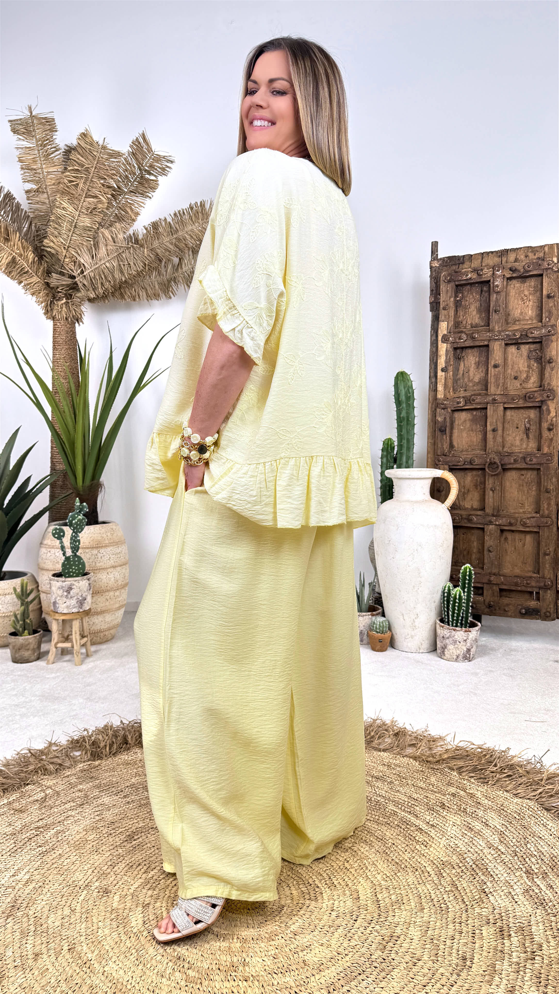 Culotte Hose Nialla *Gelb*