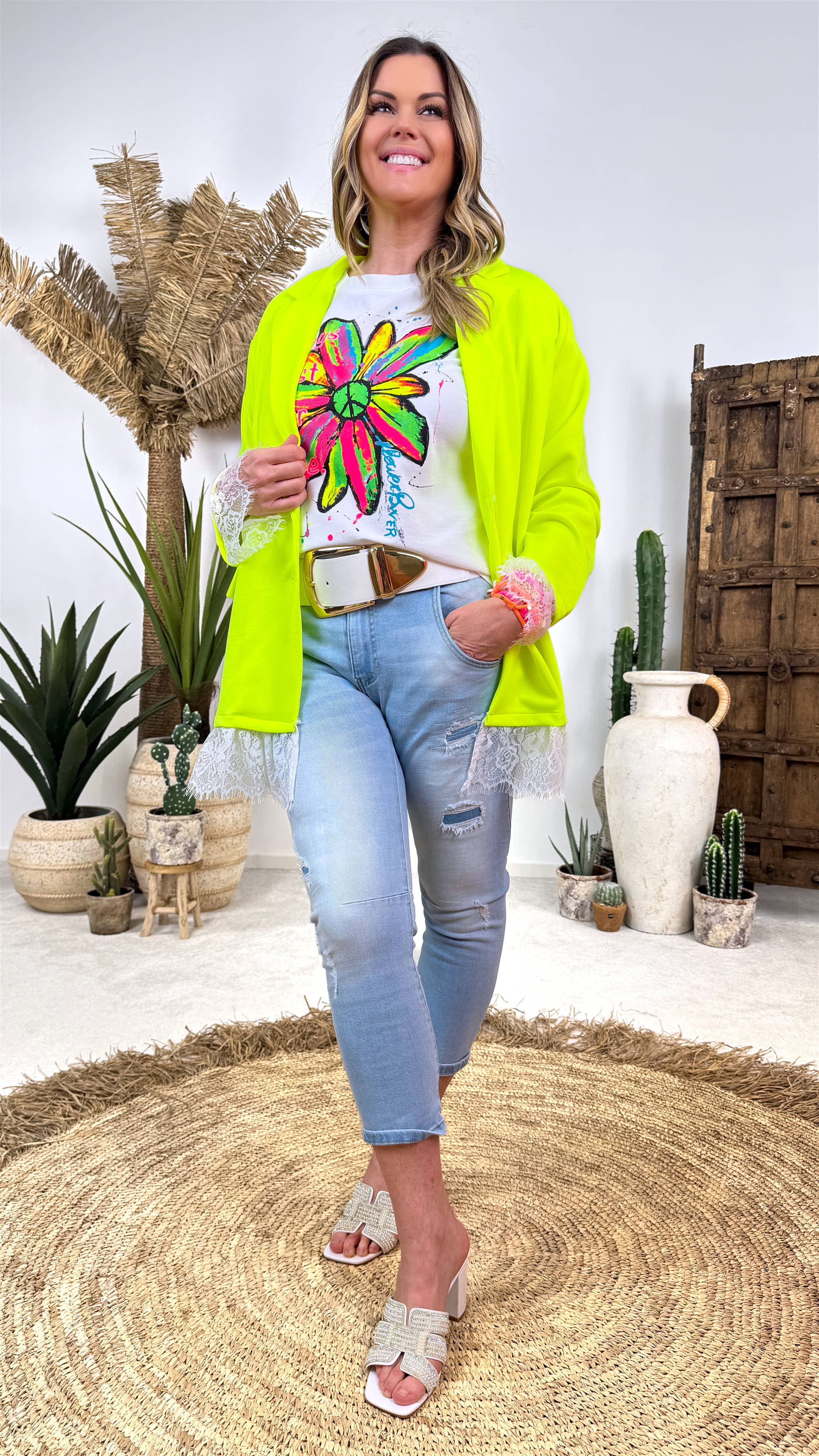 Blazer The One You Feel *Neon Gelb*