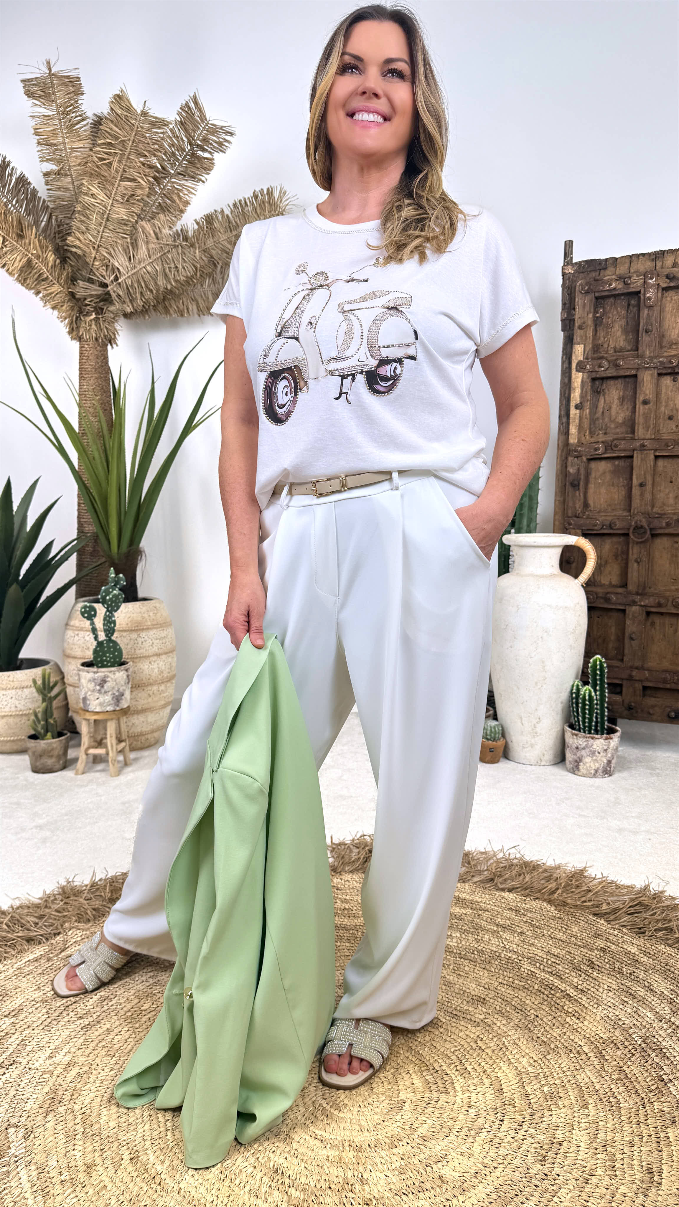 T-Shirt Dolce Scooter *Weiß*