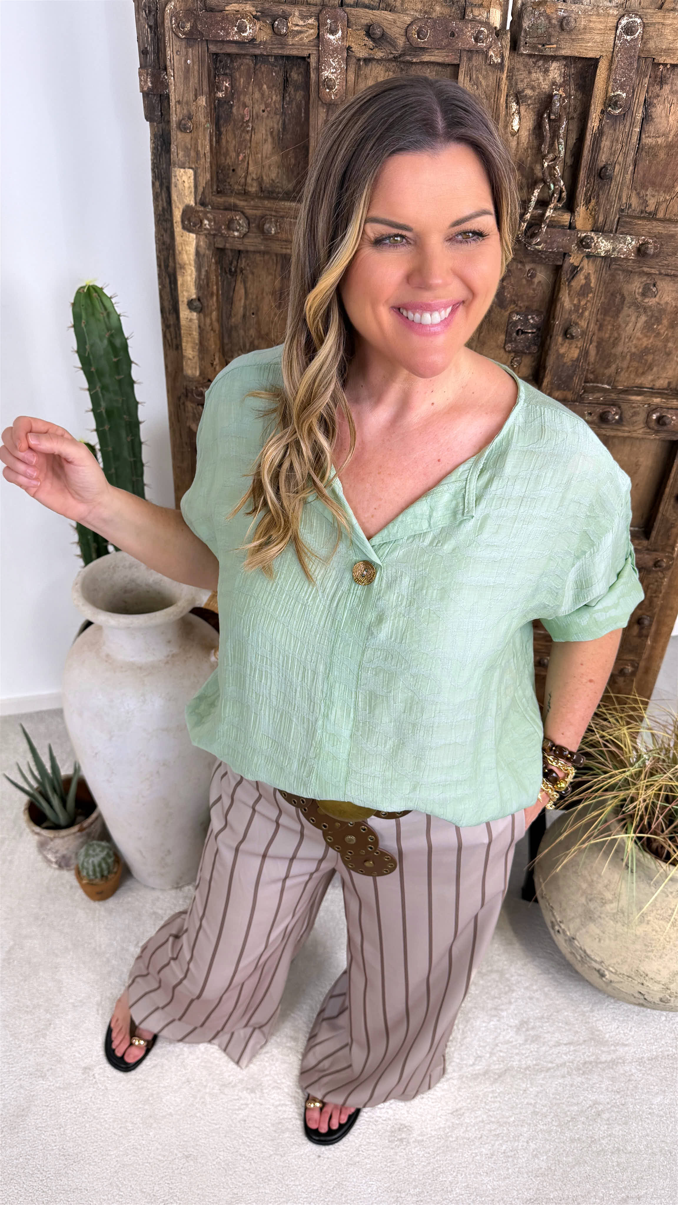 Bluse City Breeze *Salbei*