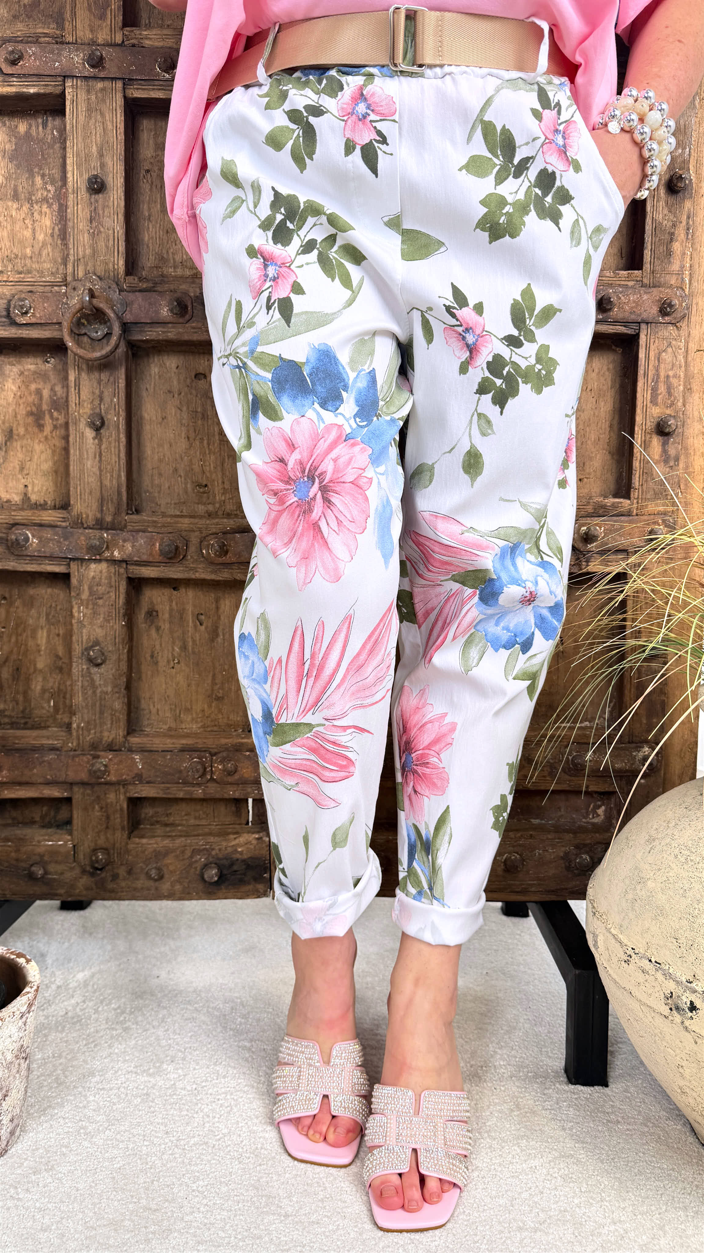 Jogpants Bloom Harmony *Weiß*