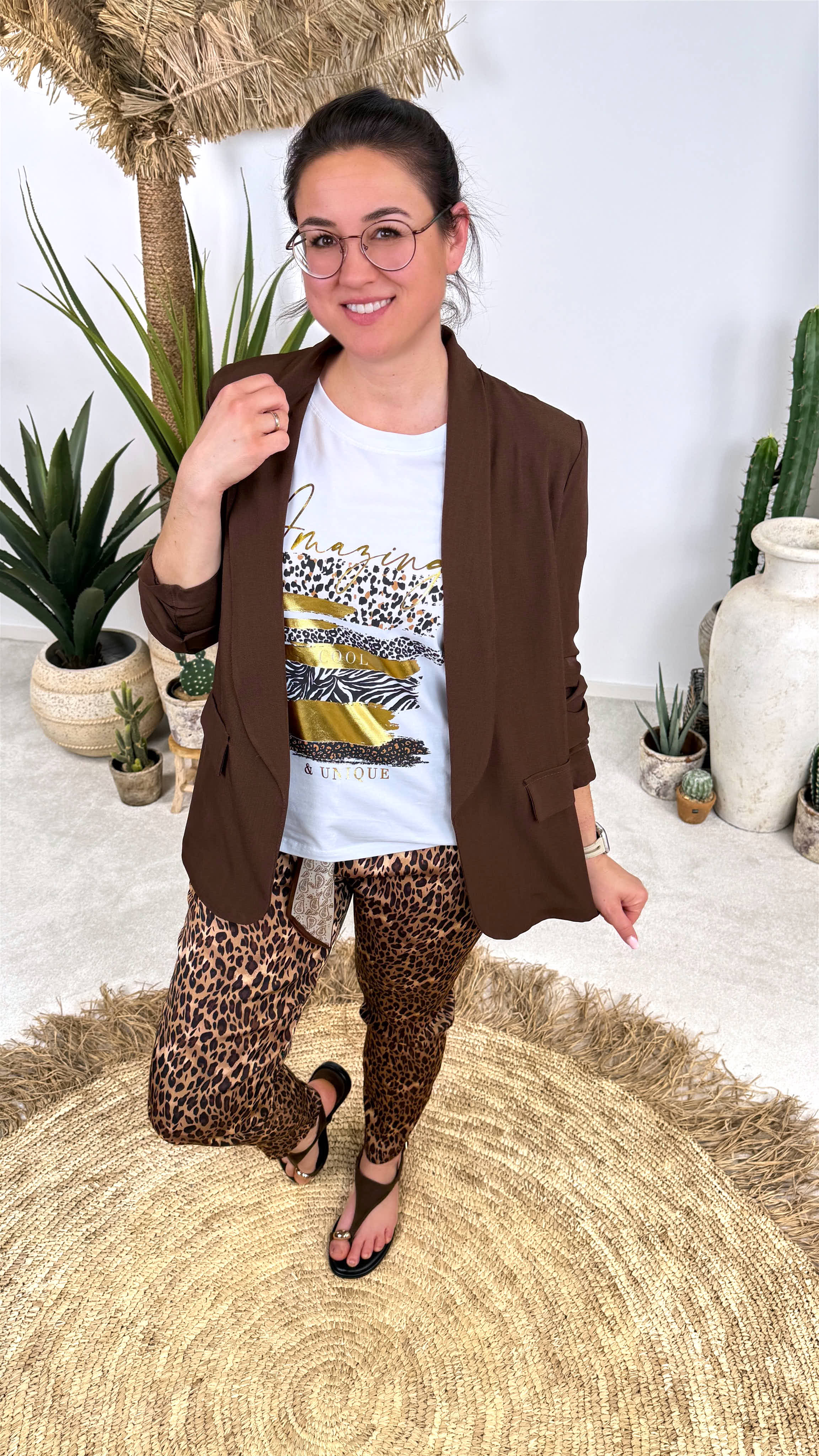 Blazer Strong Woman *Schoko*