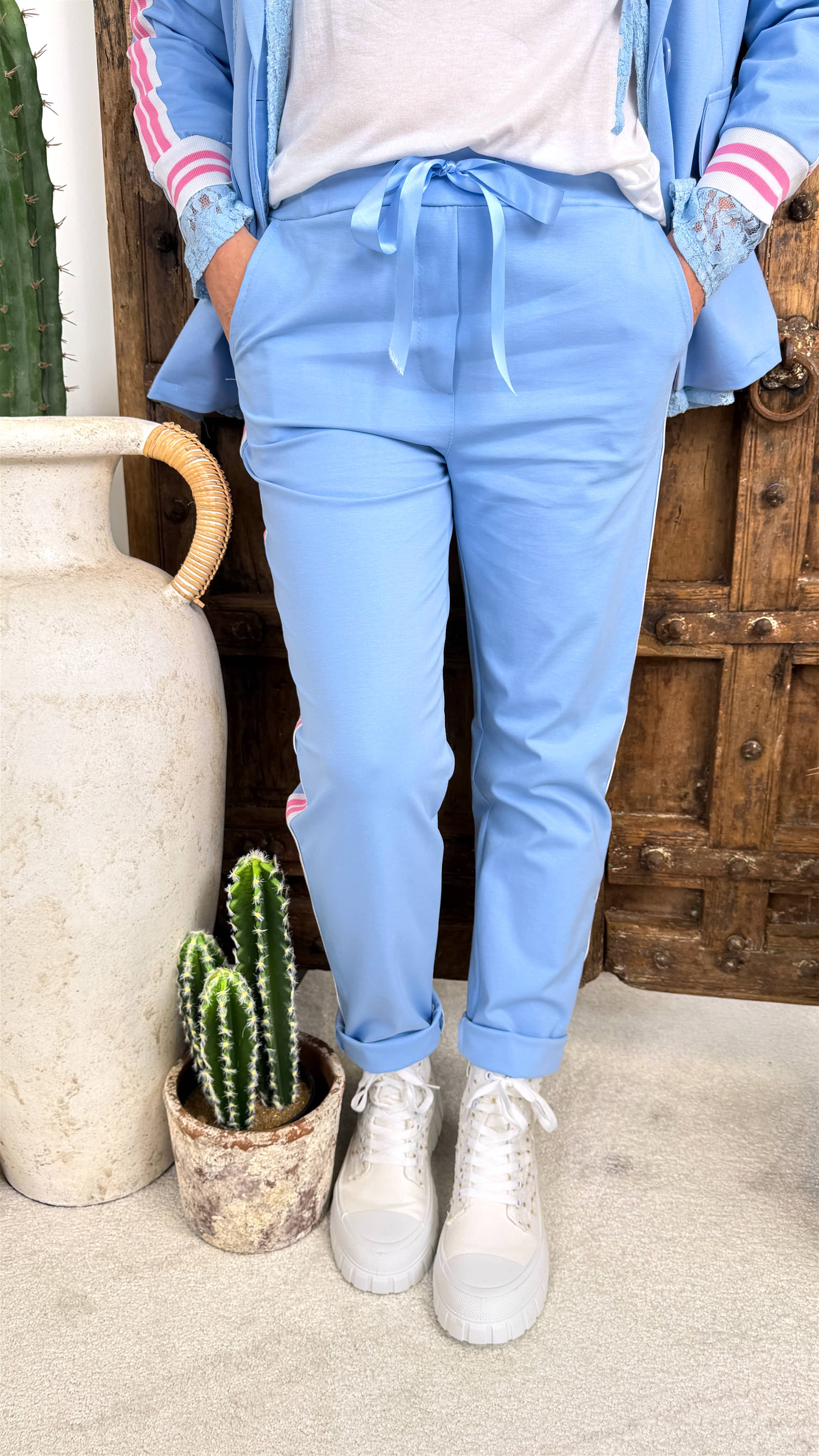 Hose Modern Romance *Blau*