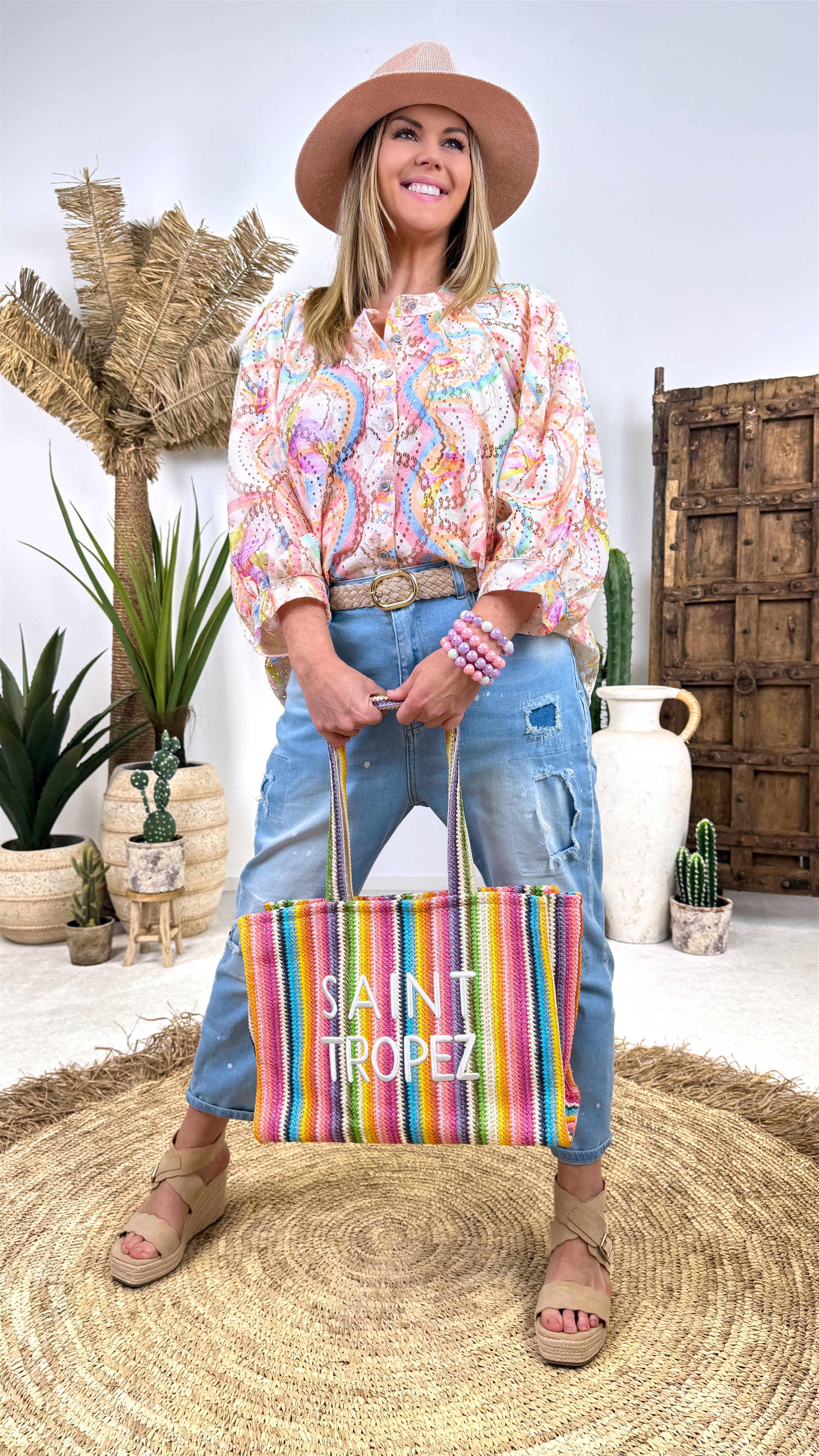 Shopper City Stripes *Saint Tropez*