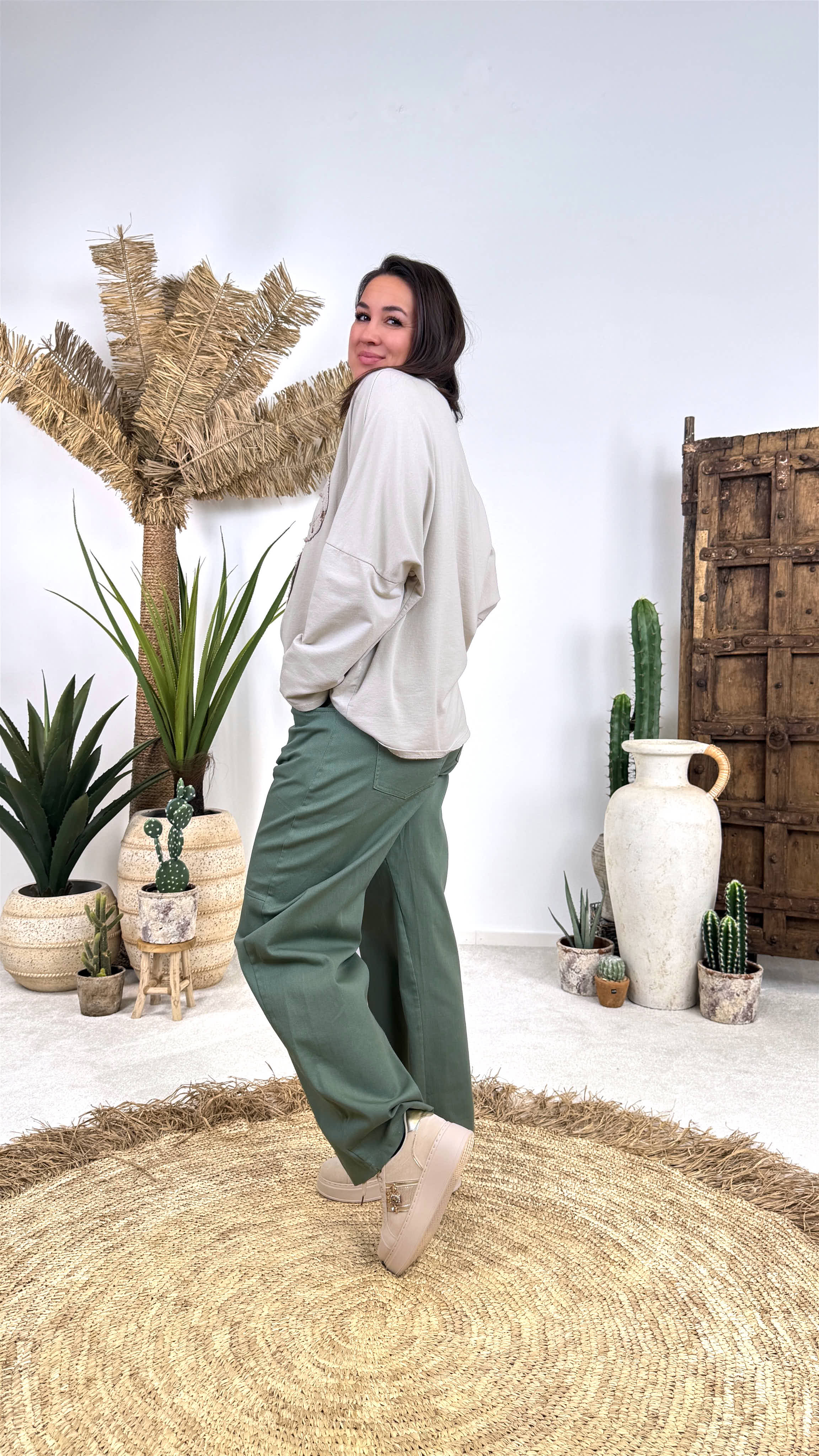 Jogpants Comfy Icon *Khaki*