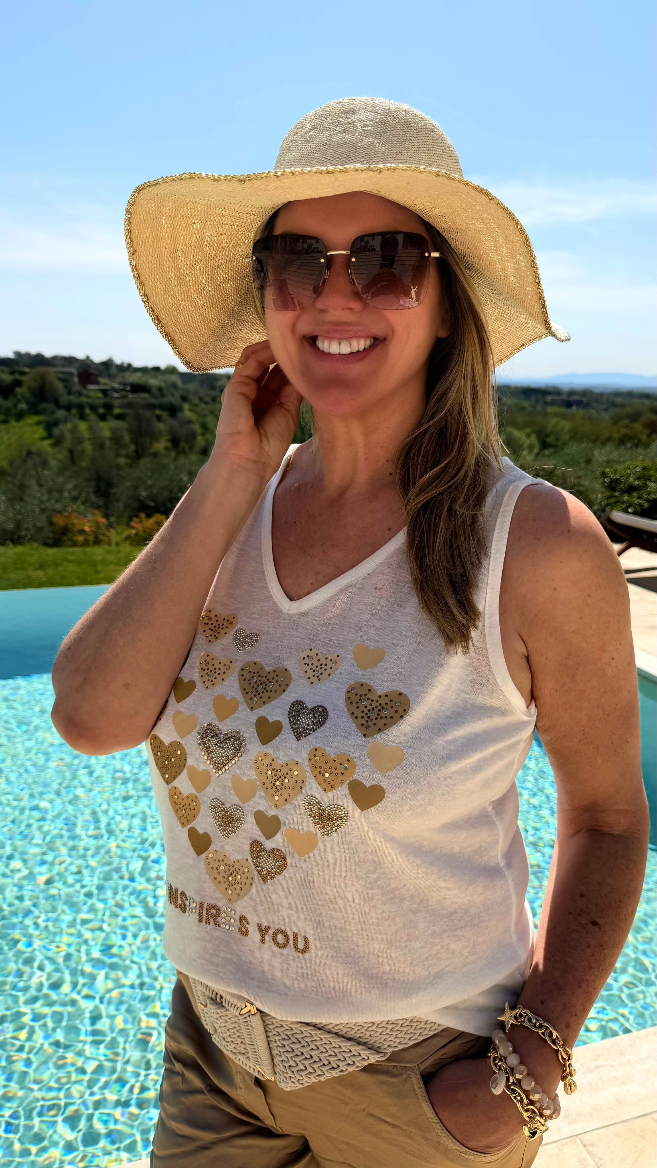 Top Heart Glow *Weiß*