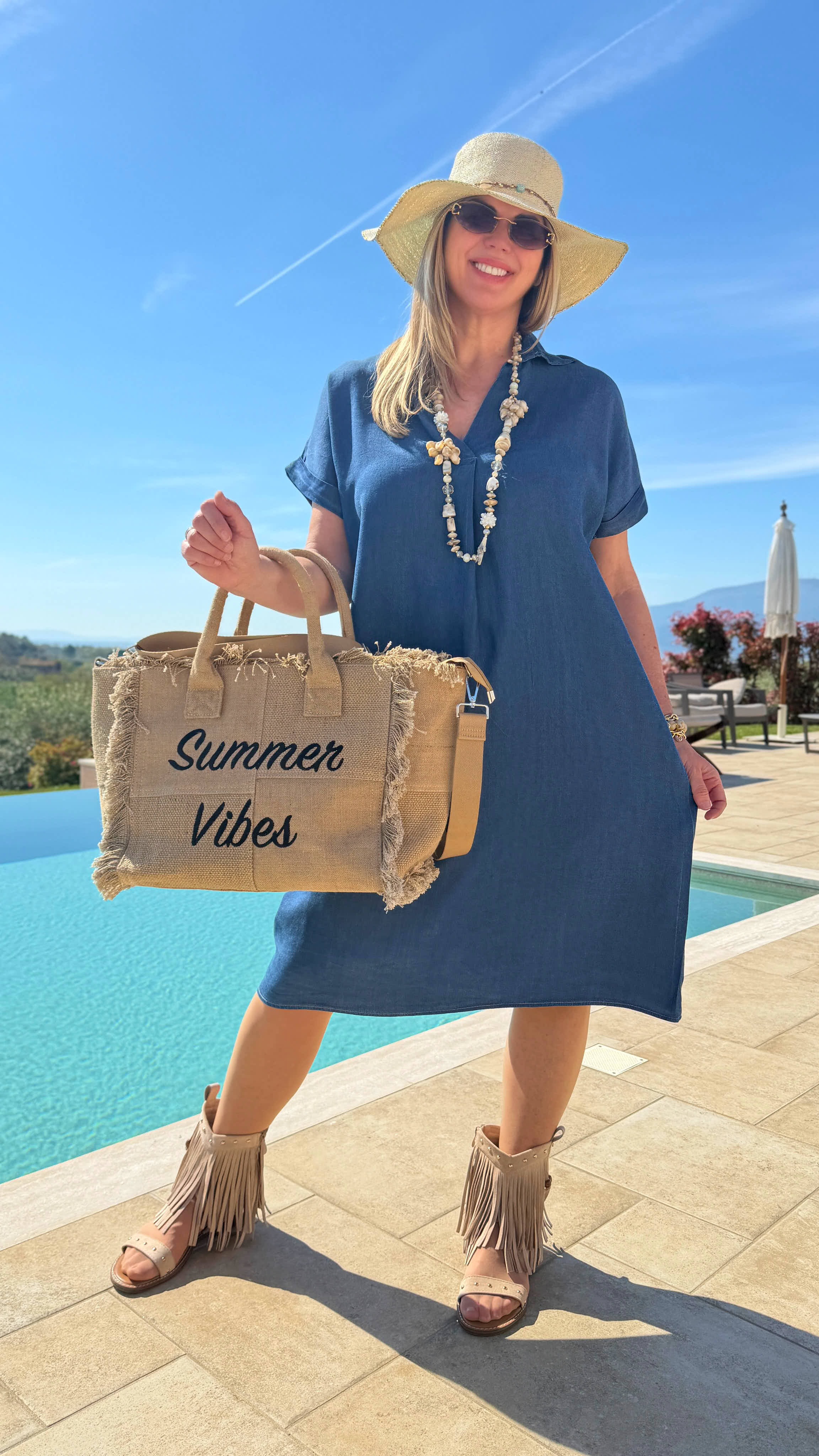 Kleid Easy Blue