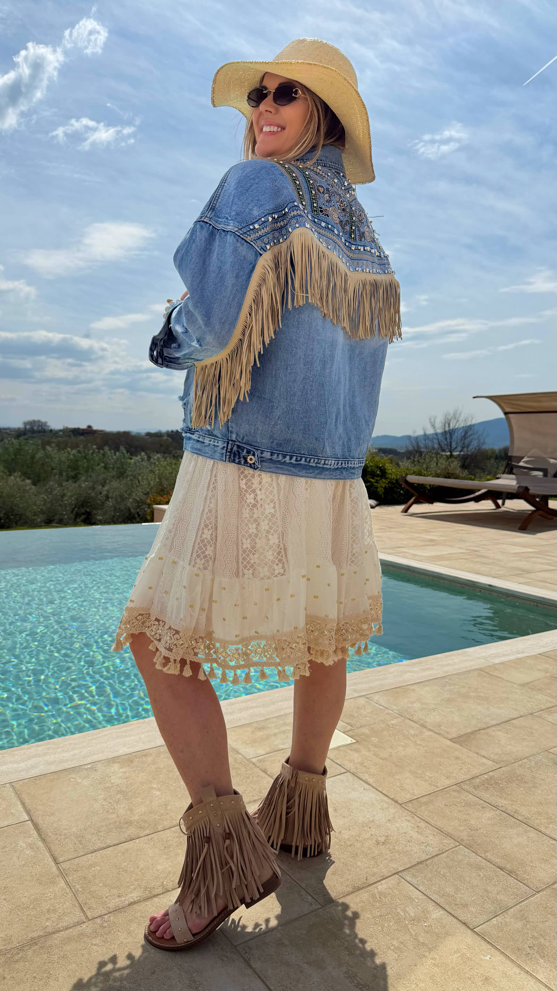 Jeansjacke Deluxe *Jeansblau*