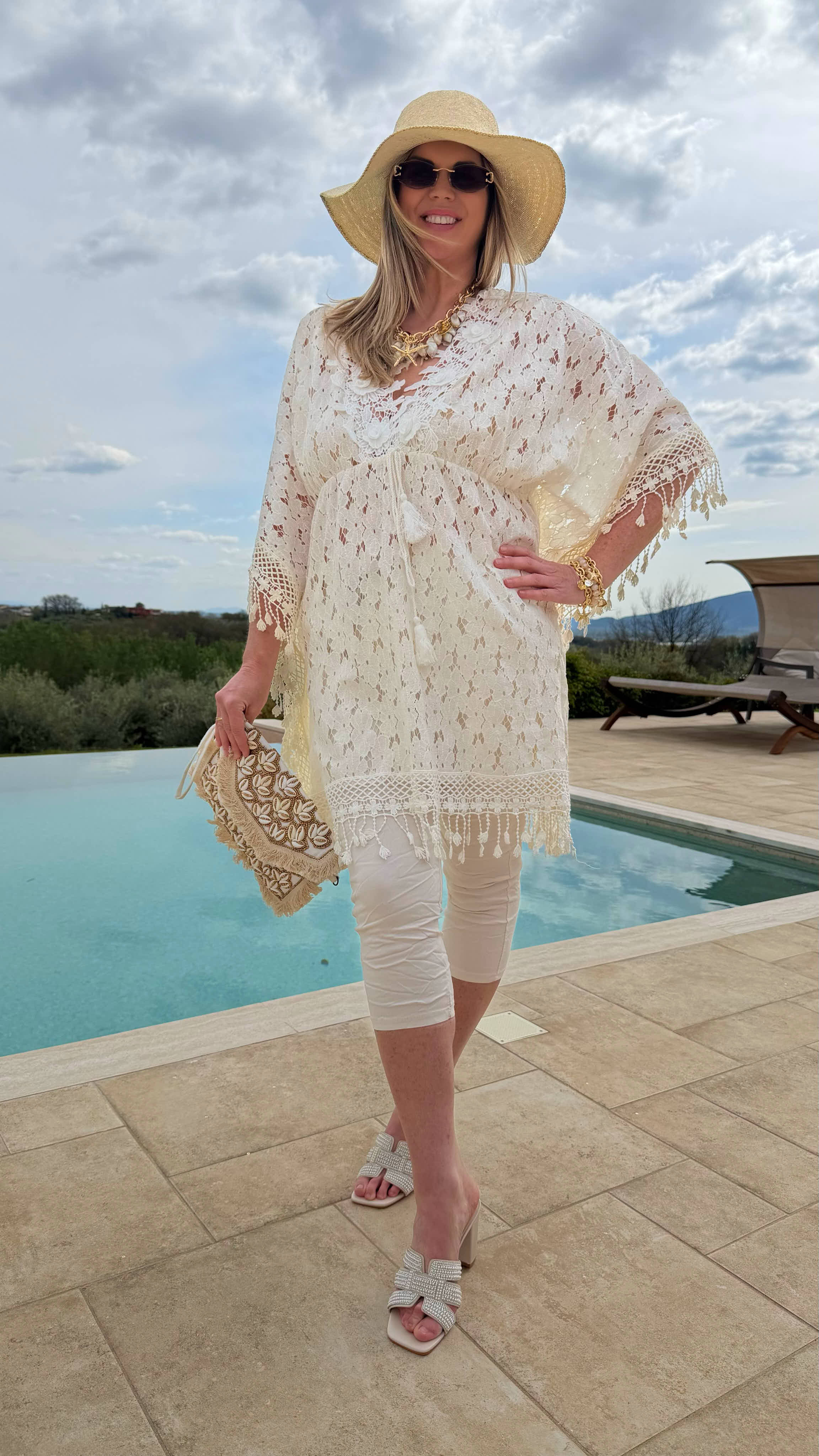 Caprihose Summer Ease *Creme*