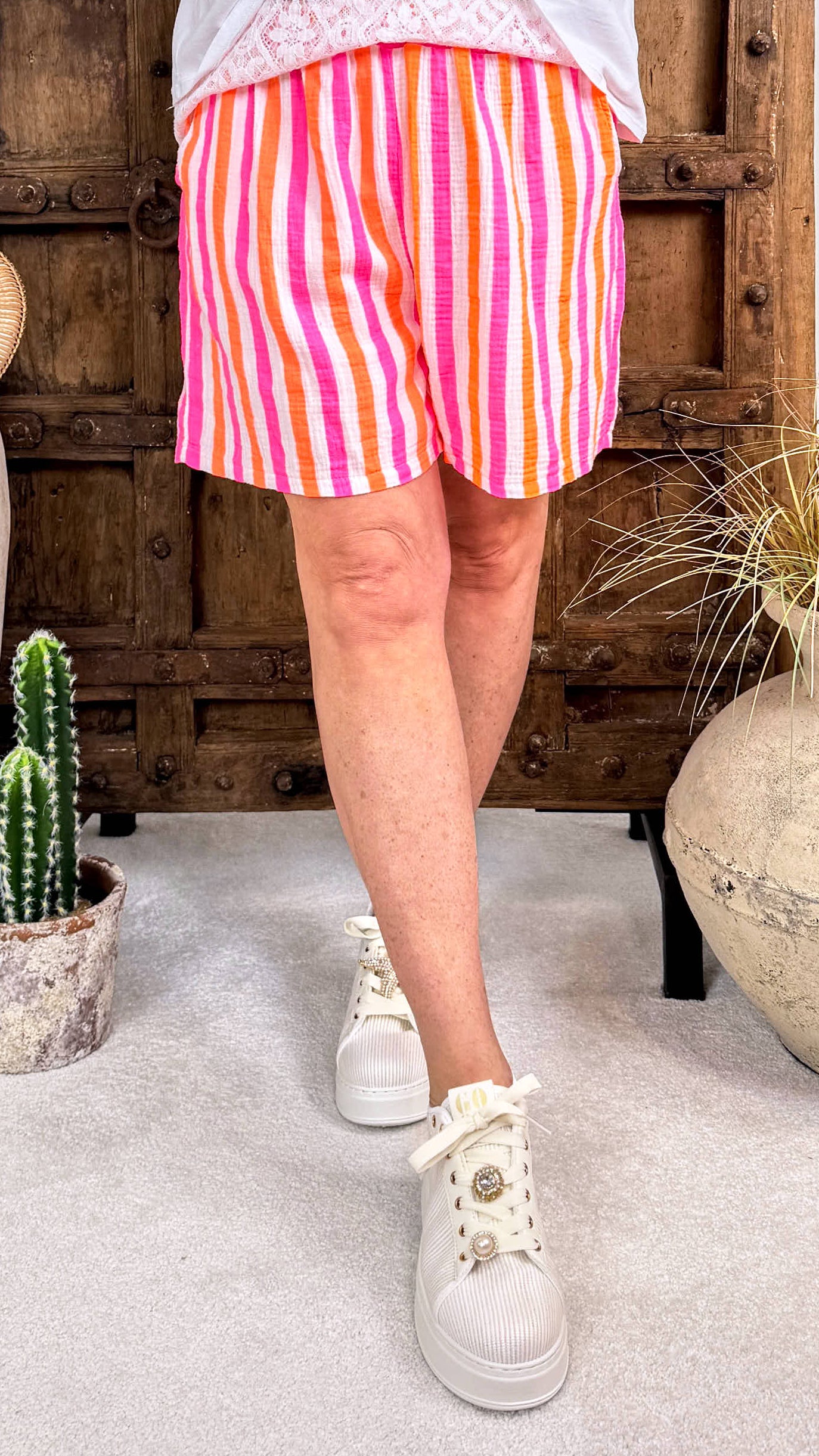Kurze Hose Stripe Pop