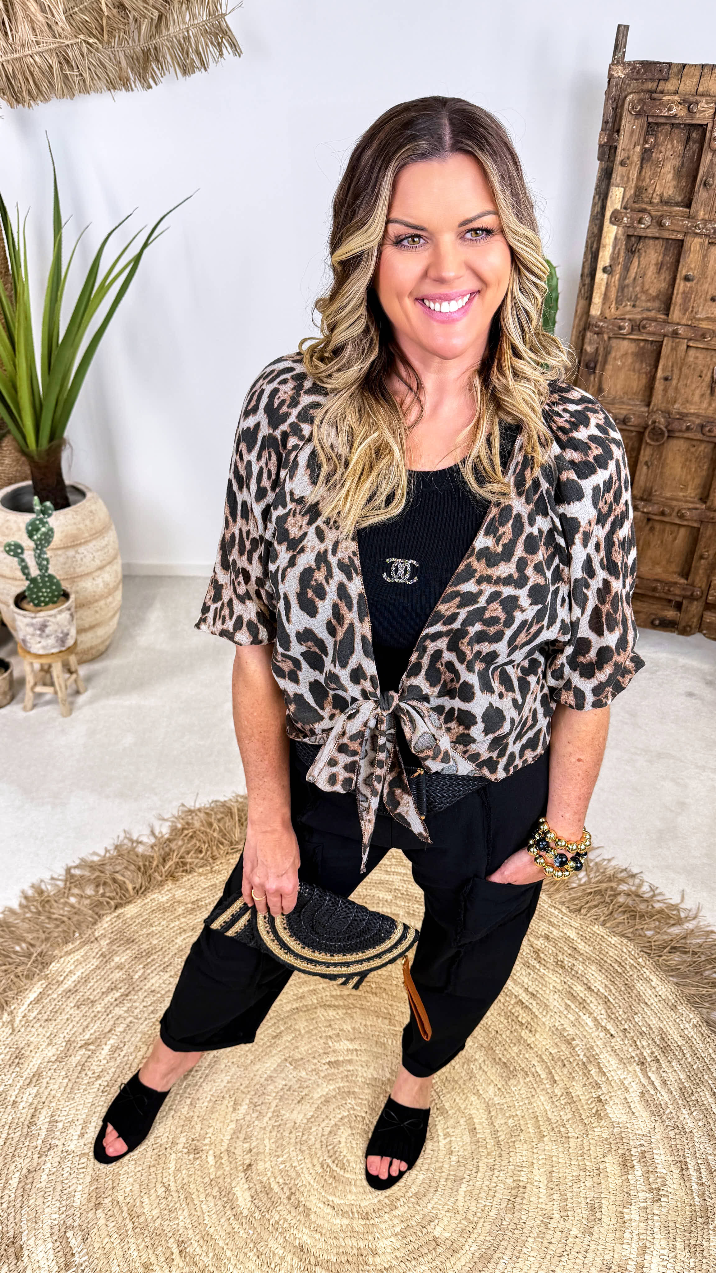 Leichter Cardigan Leo Glam