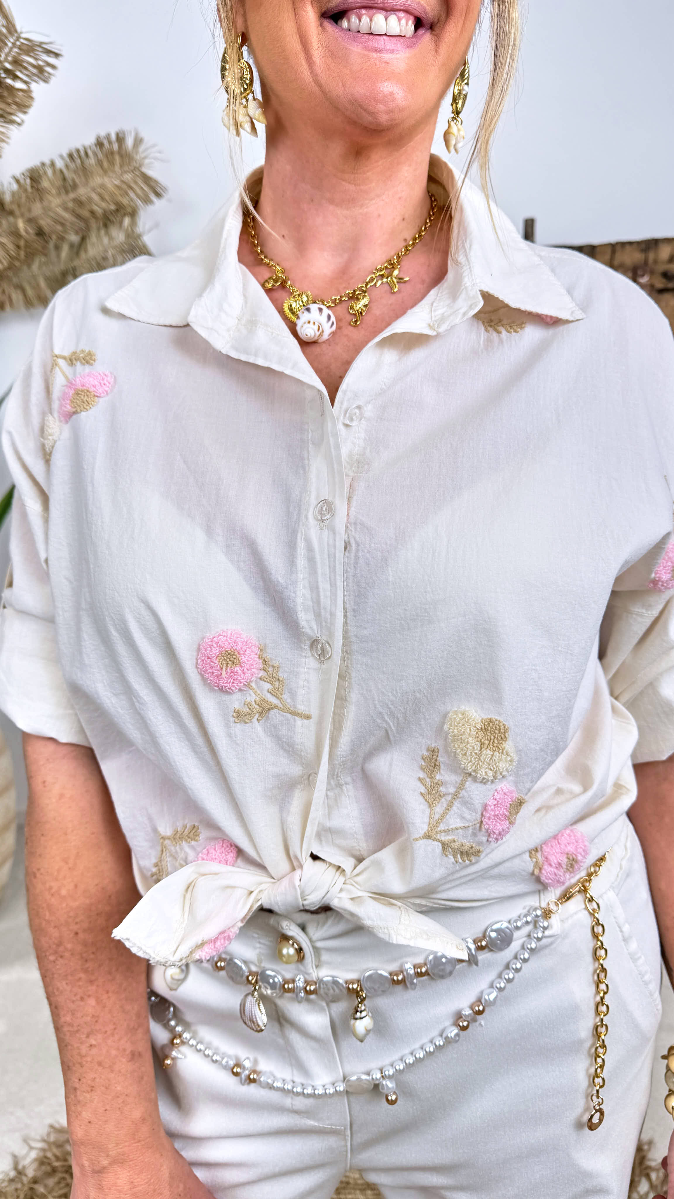 Bluse Flora *Creme*