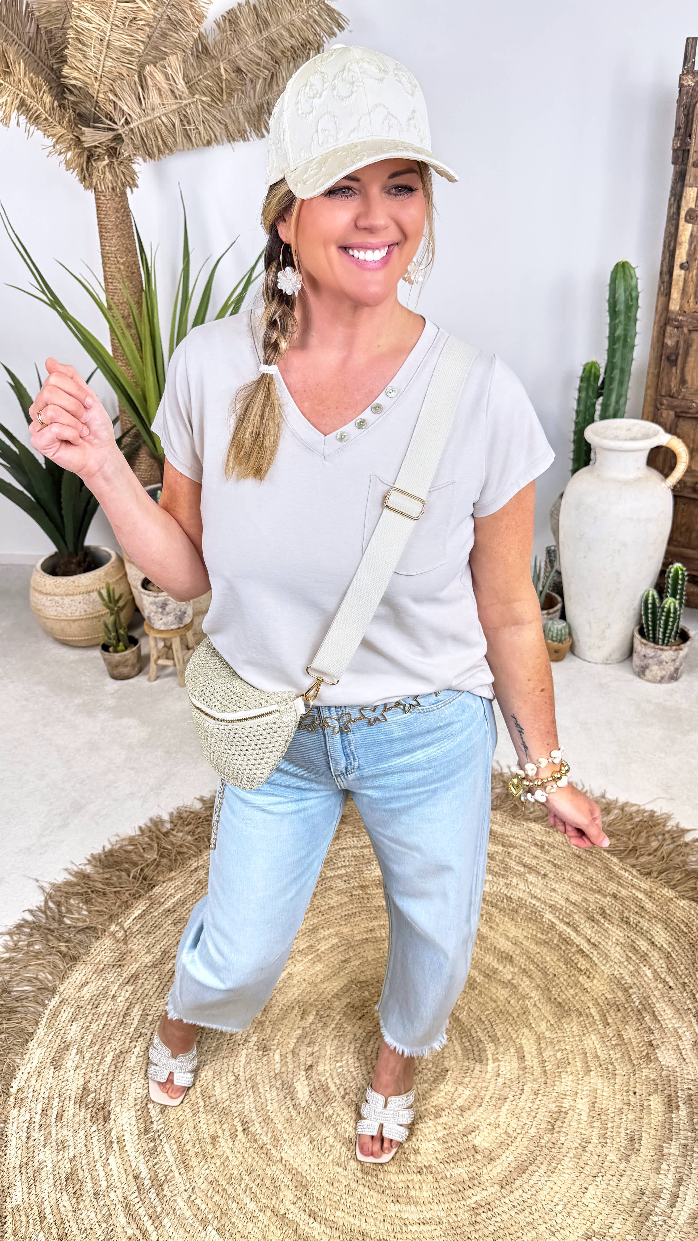T-Shirt Sweet Basic *Beige*