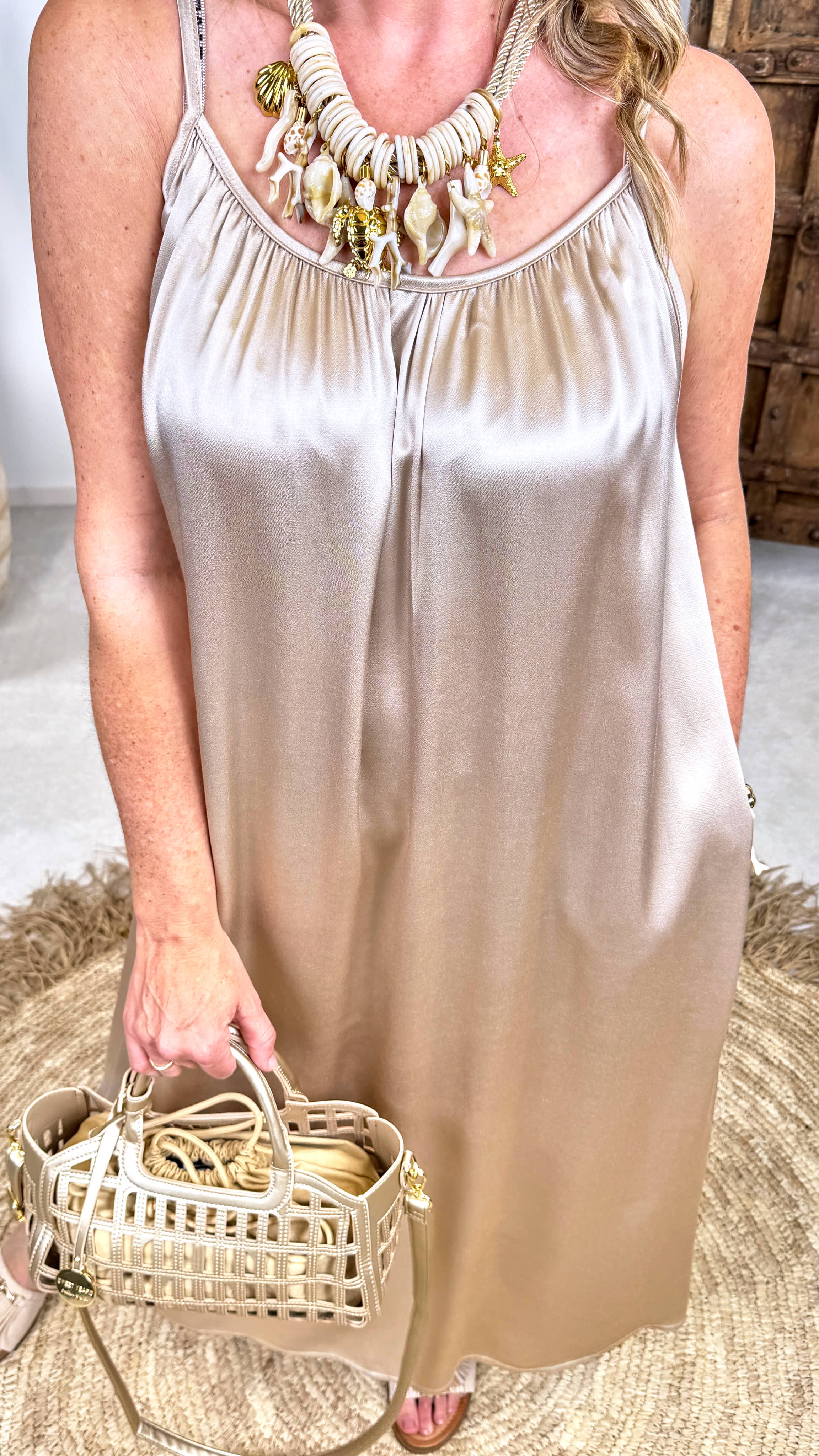 Kleid Holiday Flow *Gold*
