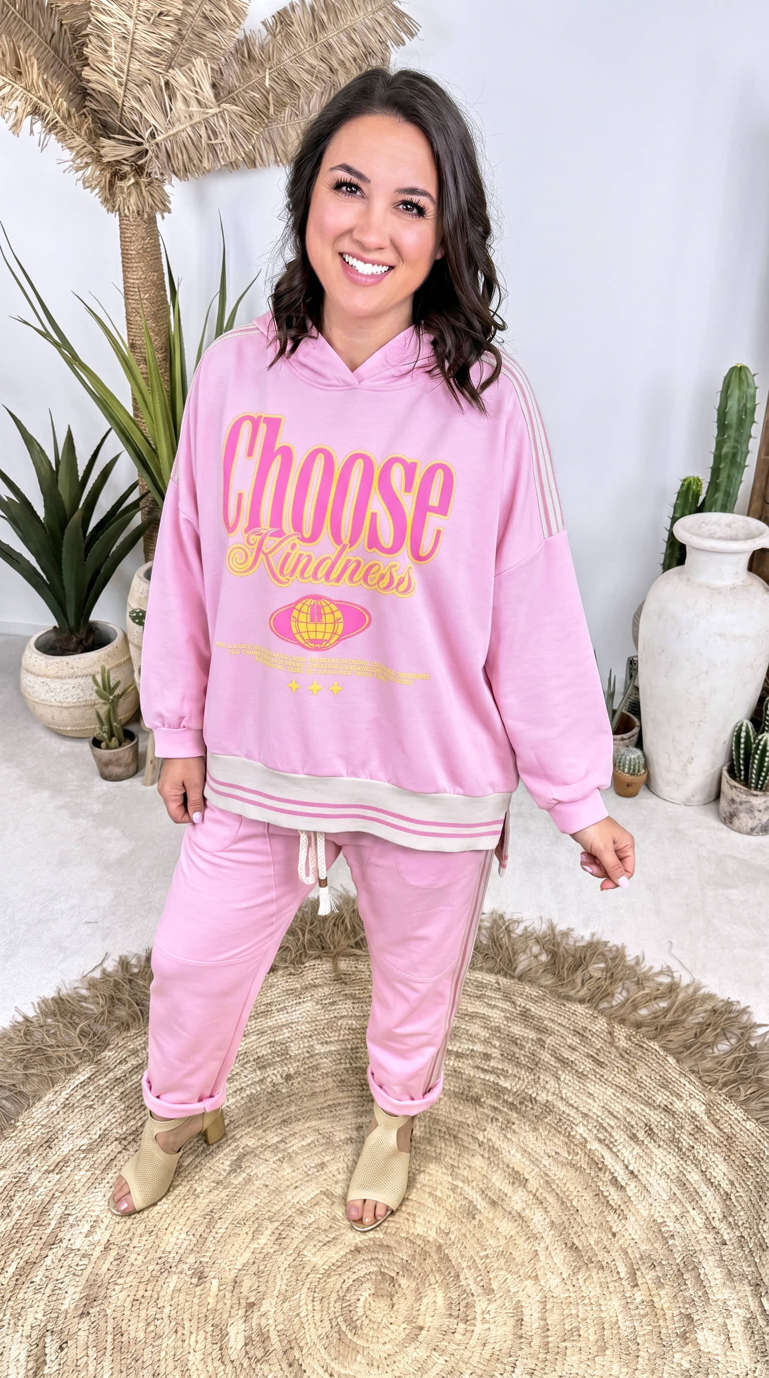 Hoodie Kind Soul *Rosa*