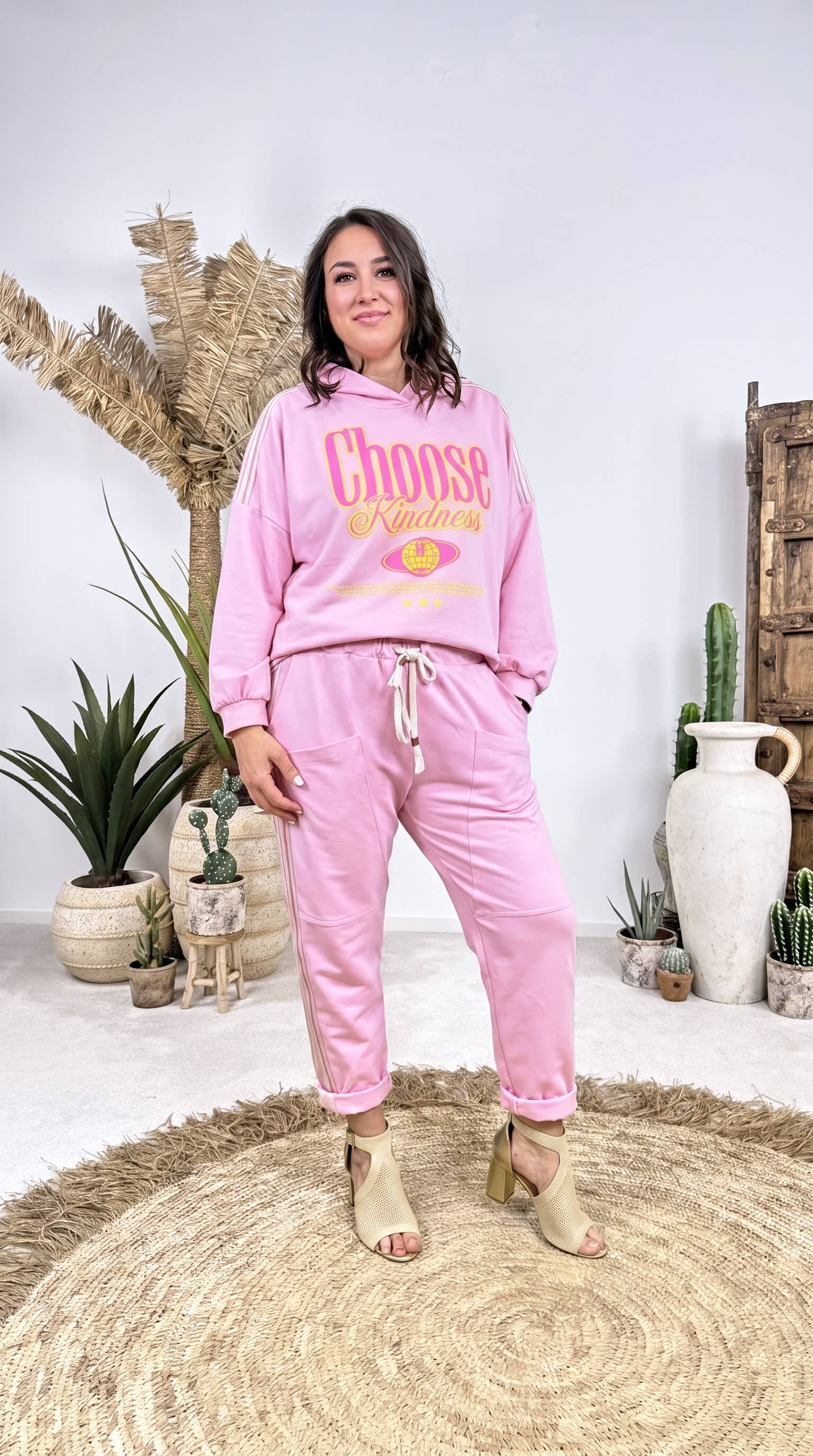Hoodie Kind Soul *Rosa*