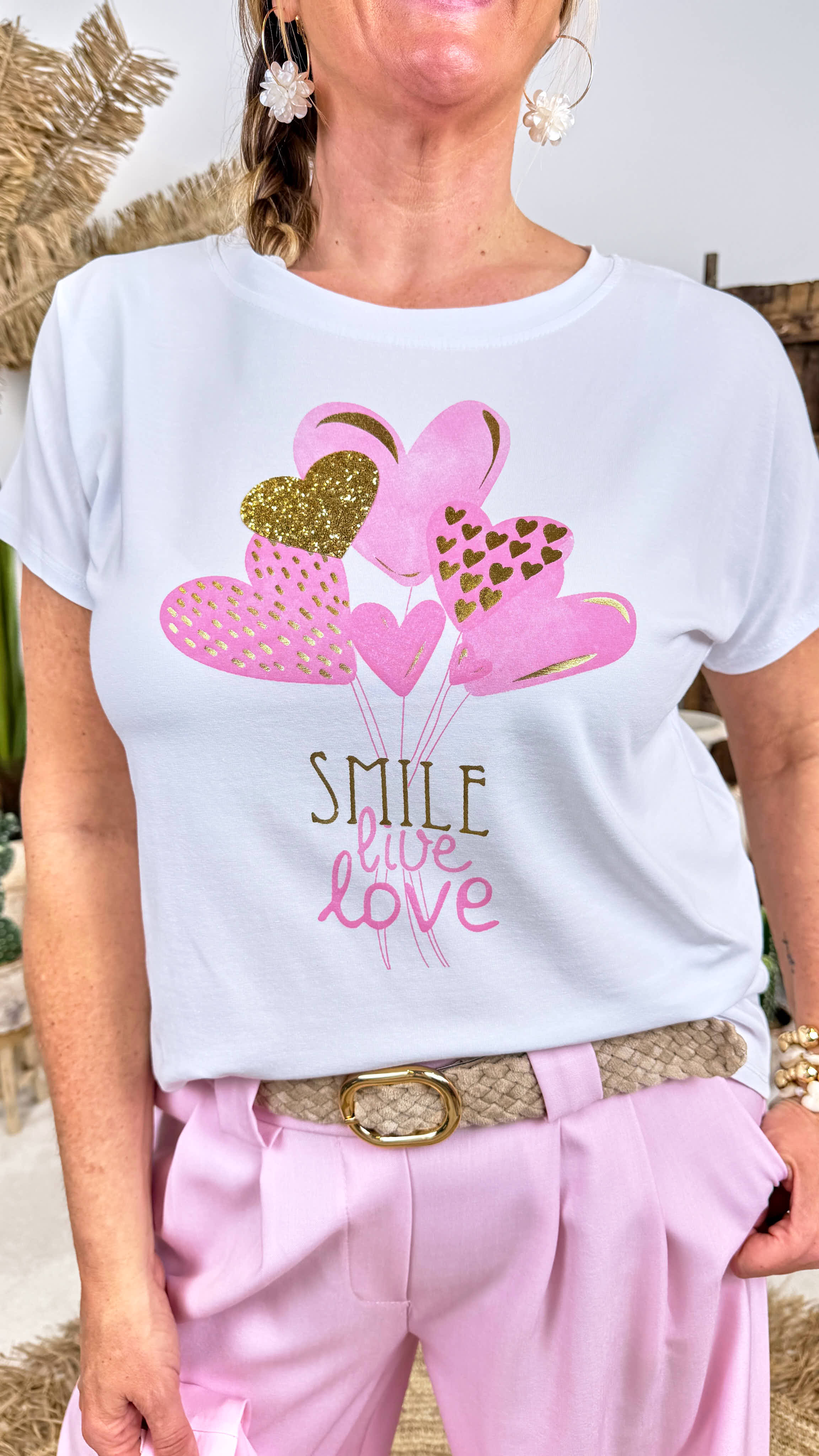 T-Shirt Charming Hearts