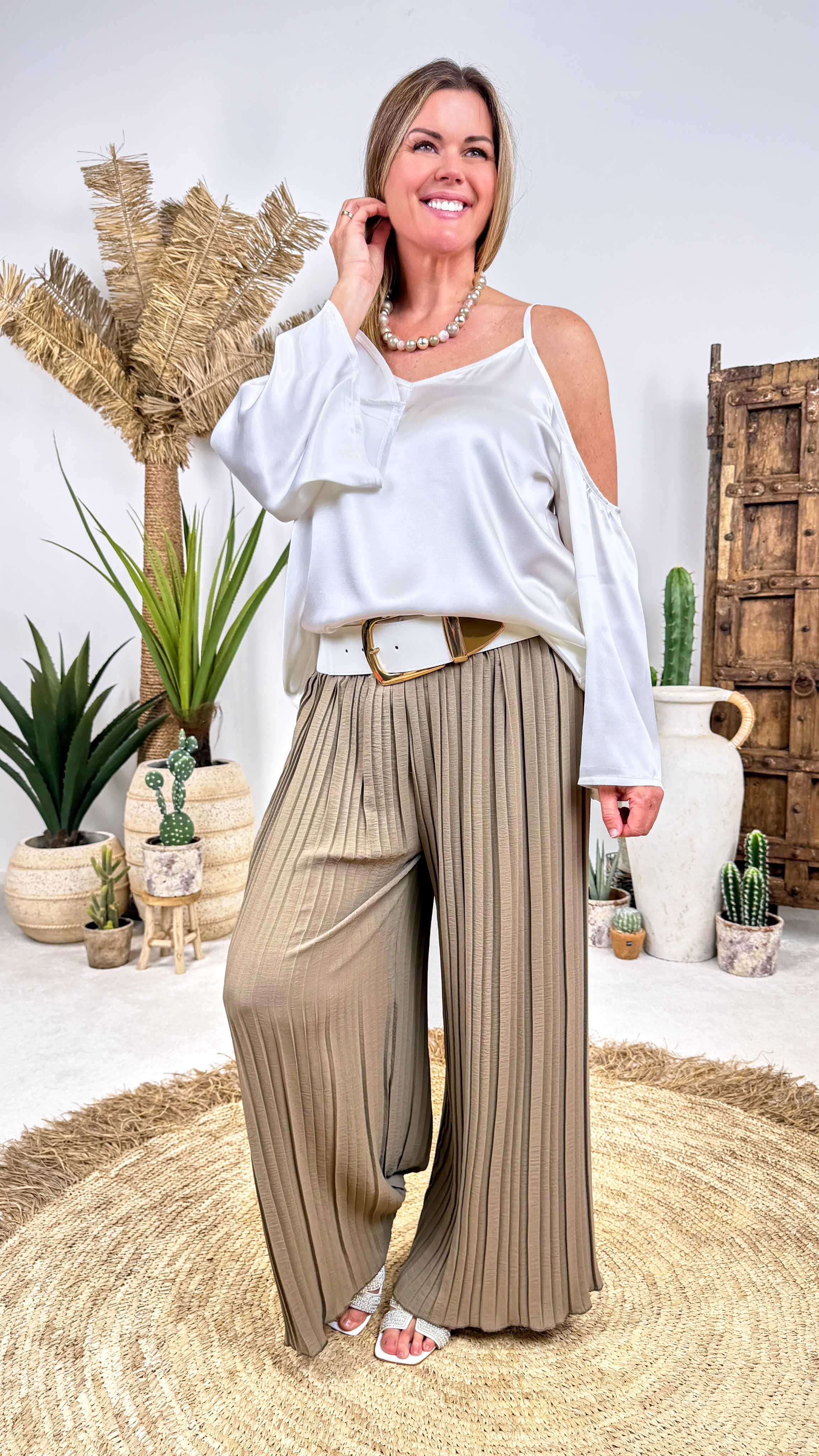 Blusenshirt Easy Glam *Weiß*