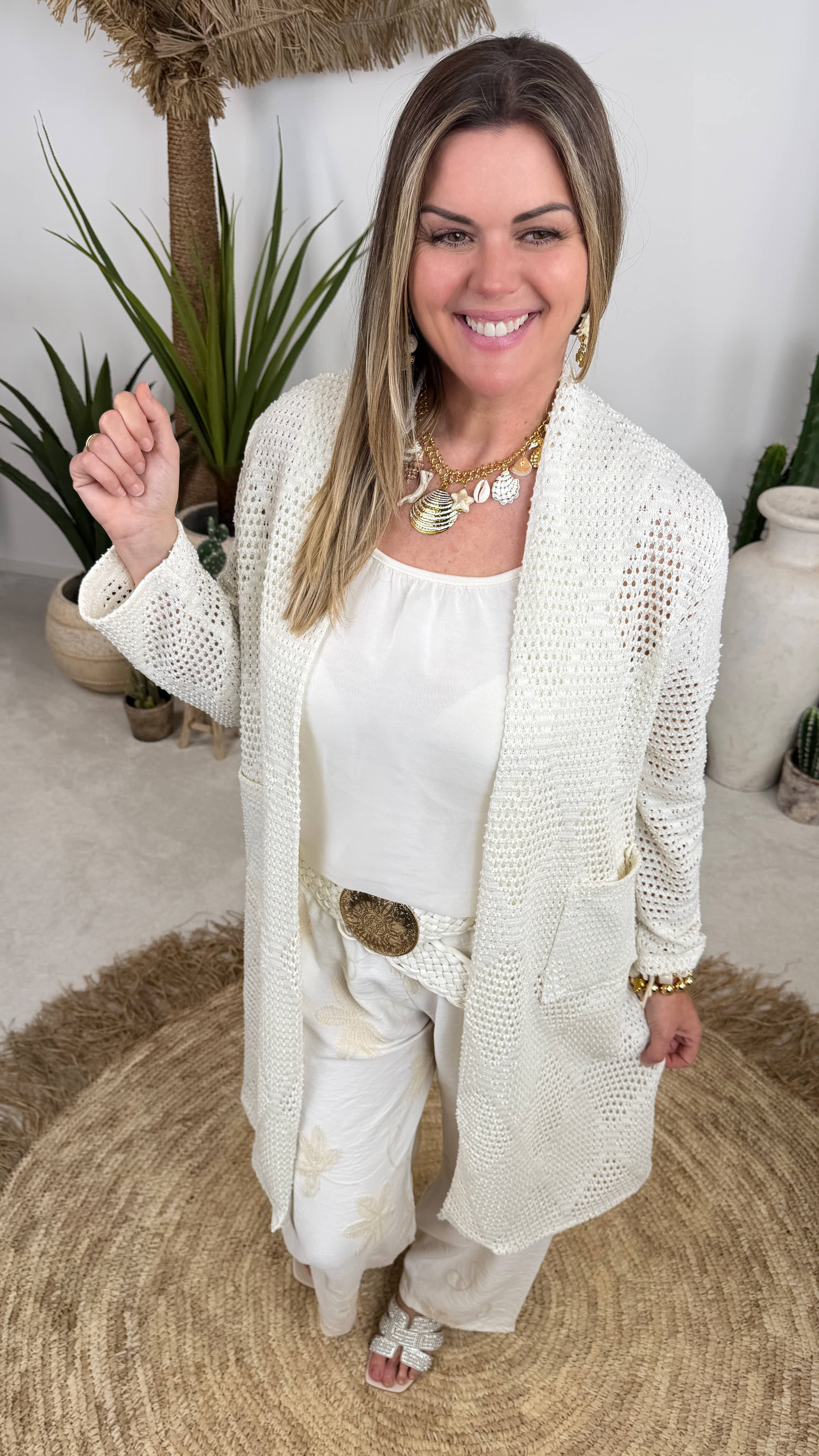 Cardigan Easy Layer *Creme*