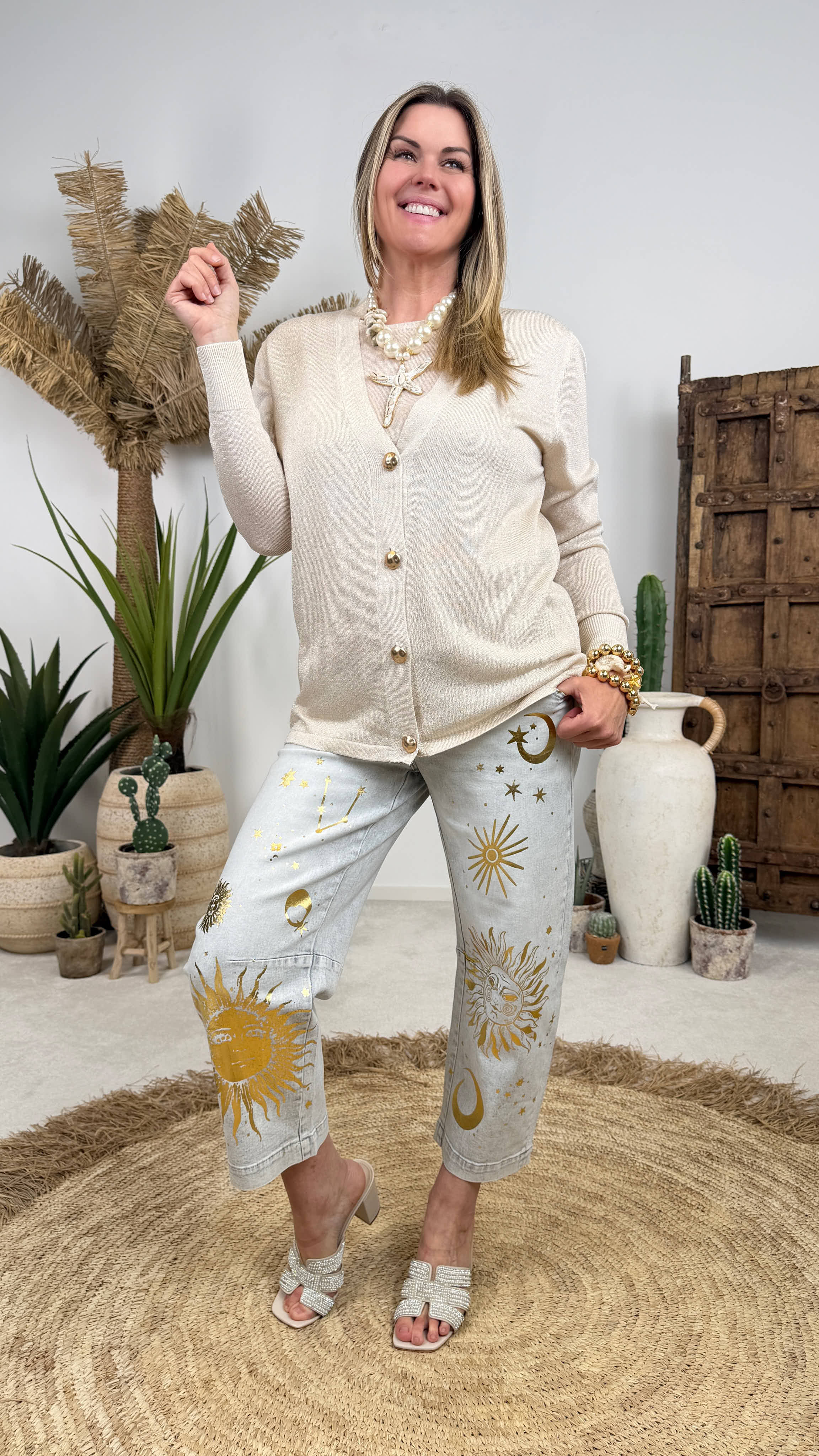 Cardigan Golden Glow