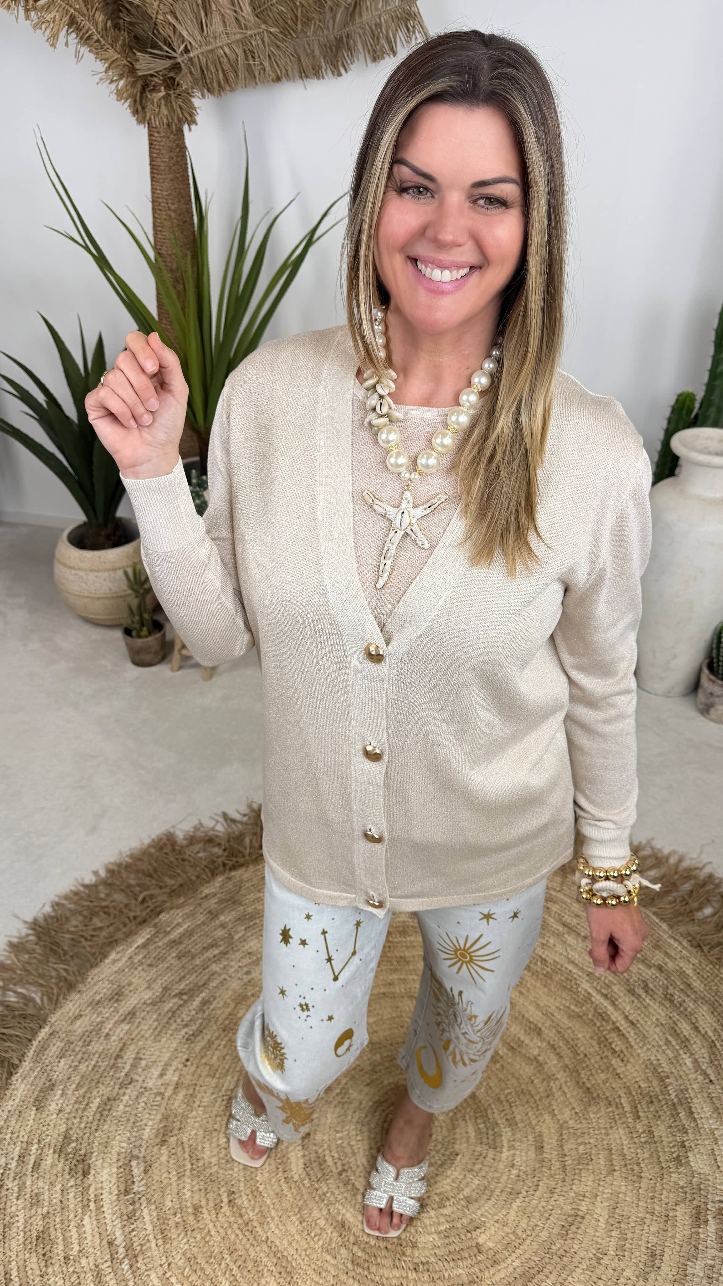 Cardigan Golden Glow
