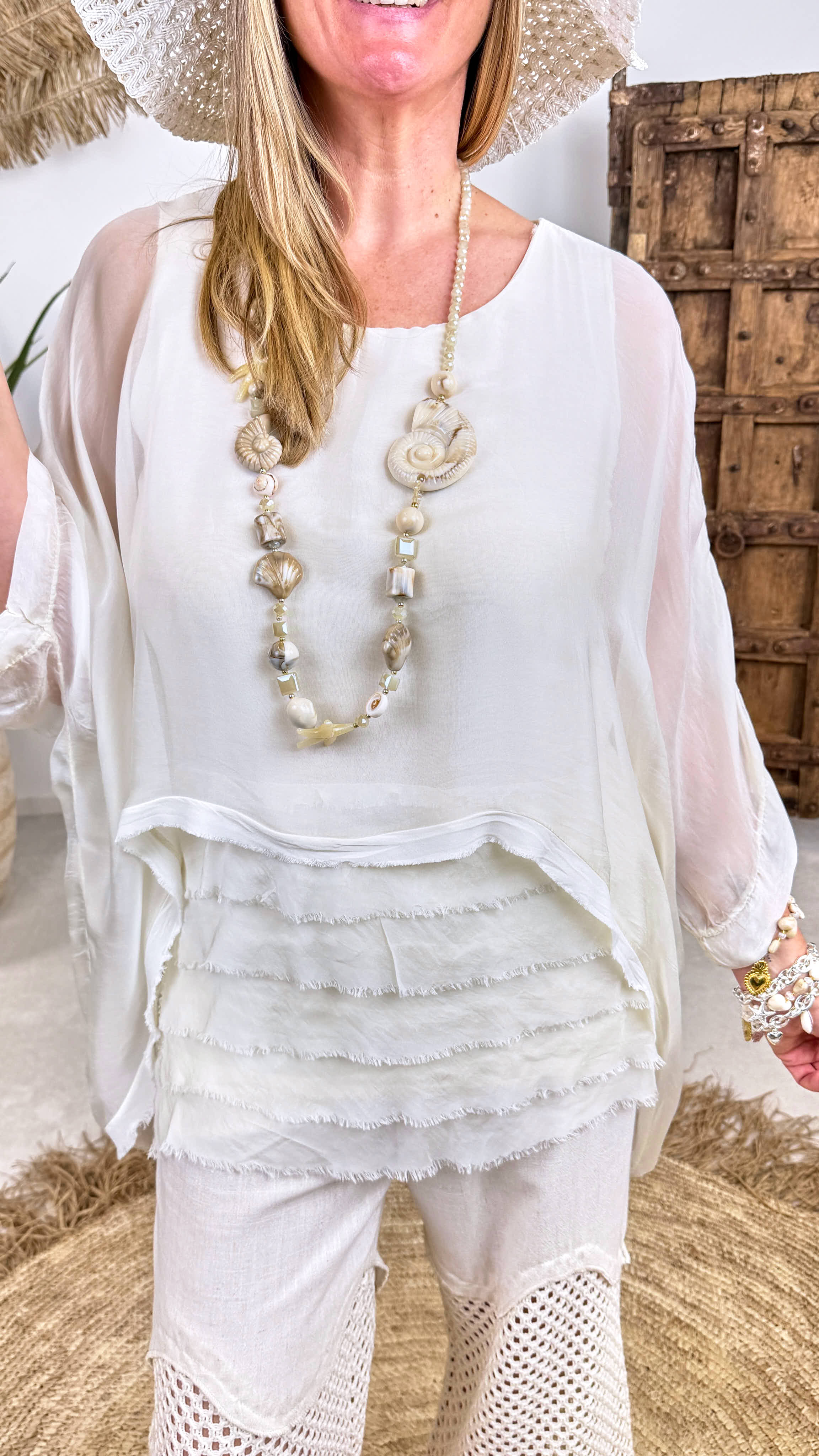 Bluse Timeless Soft *Creme*