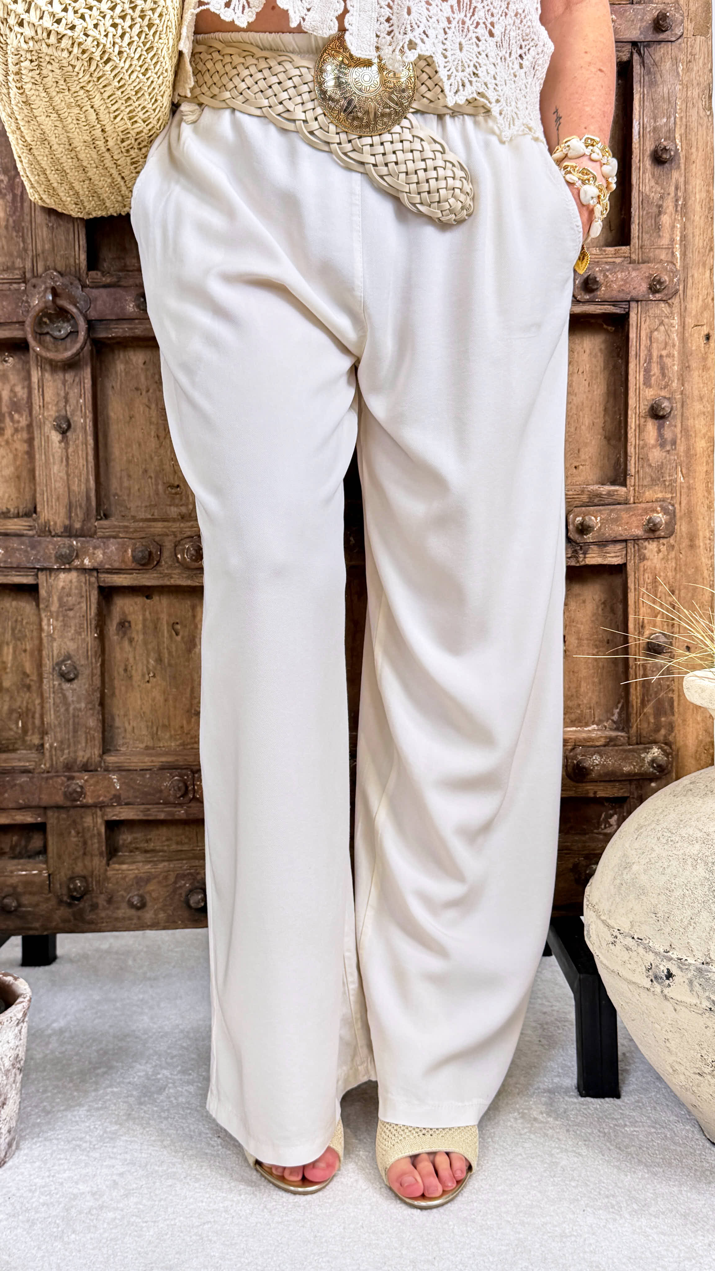 Culotte Hose Soft White *Creme*