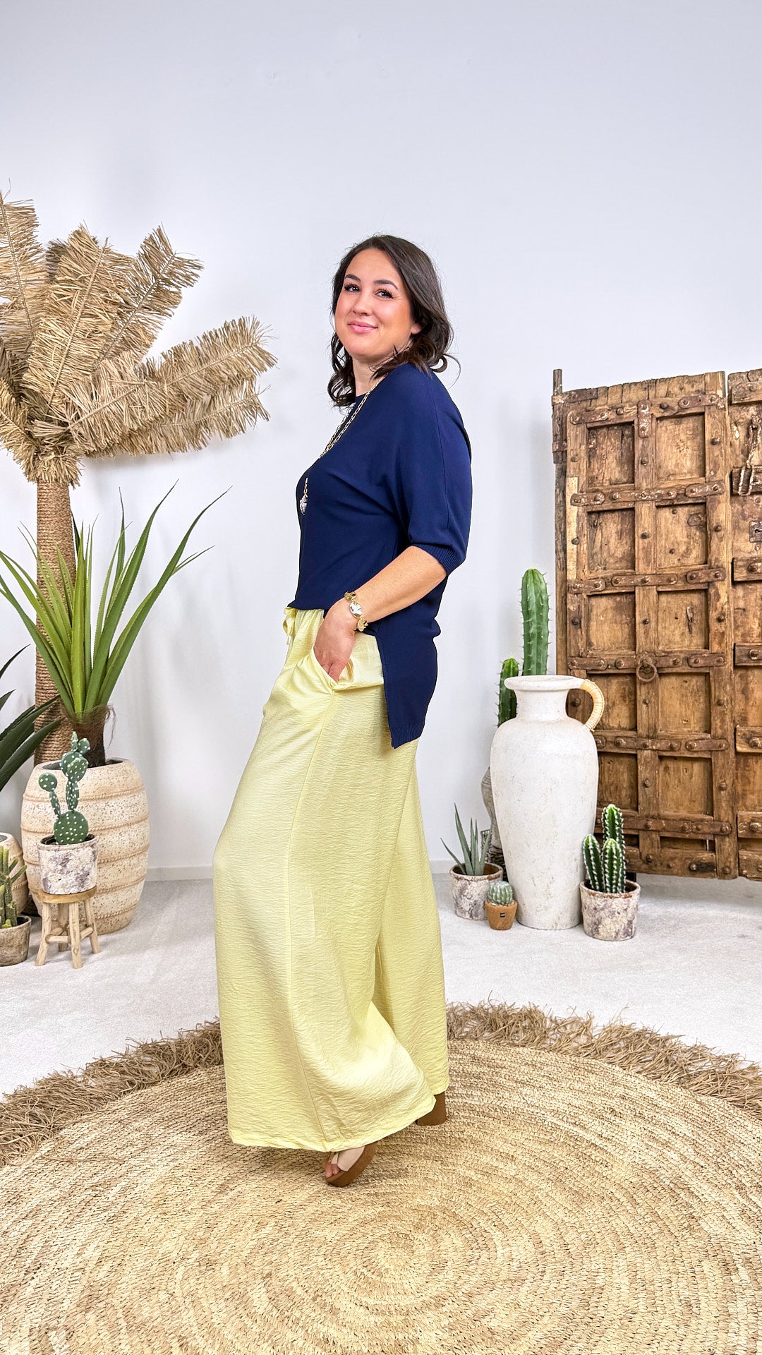 Culotte Hose Nialla *Gelb*