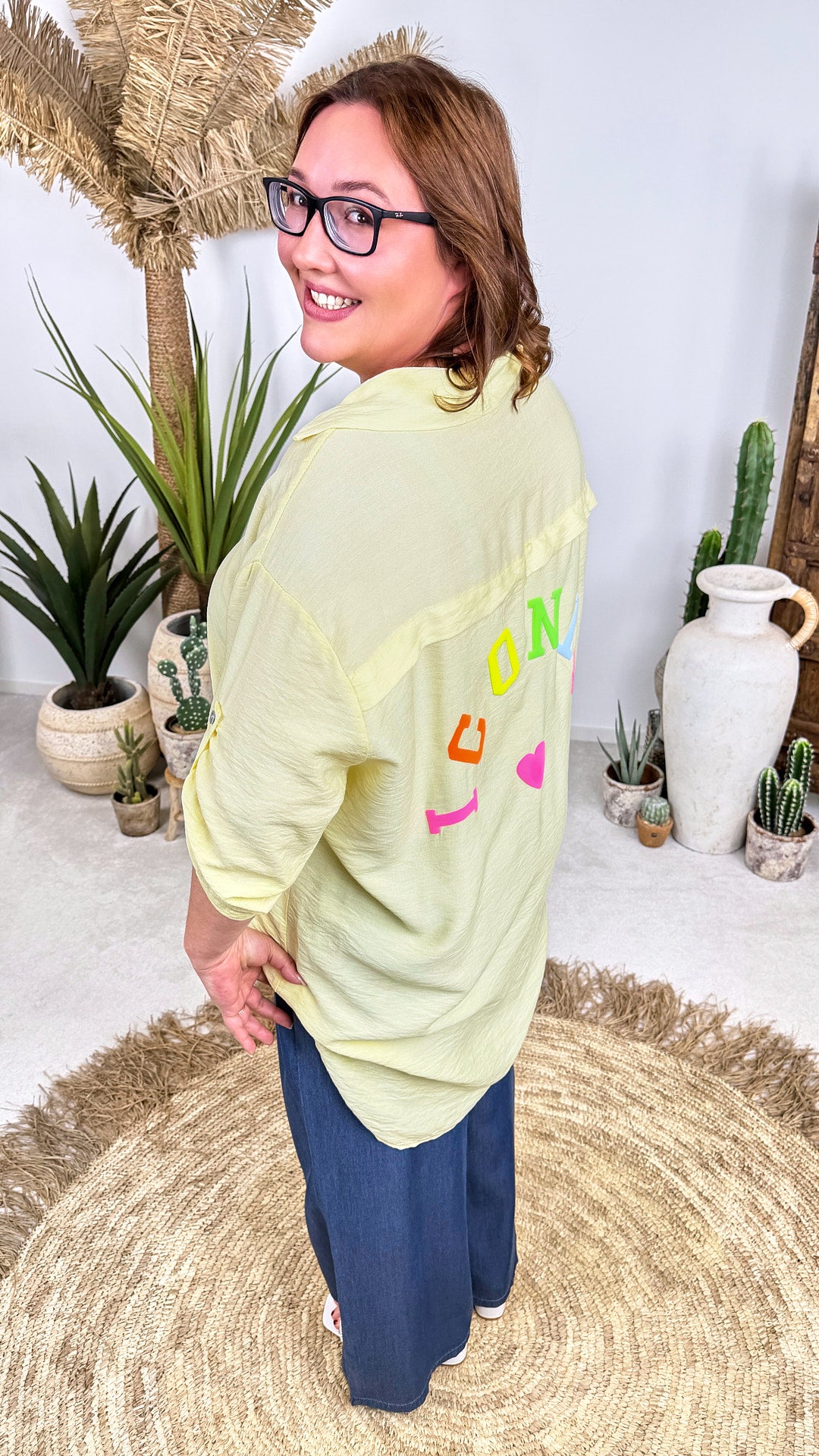 Bluse Iconic Summer *Gelb*