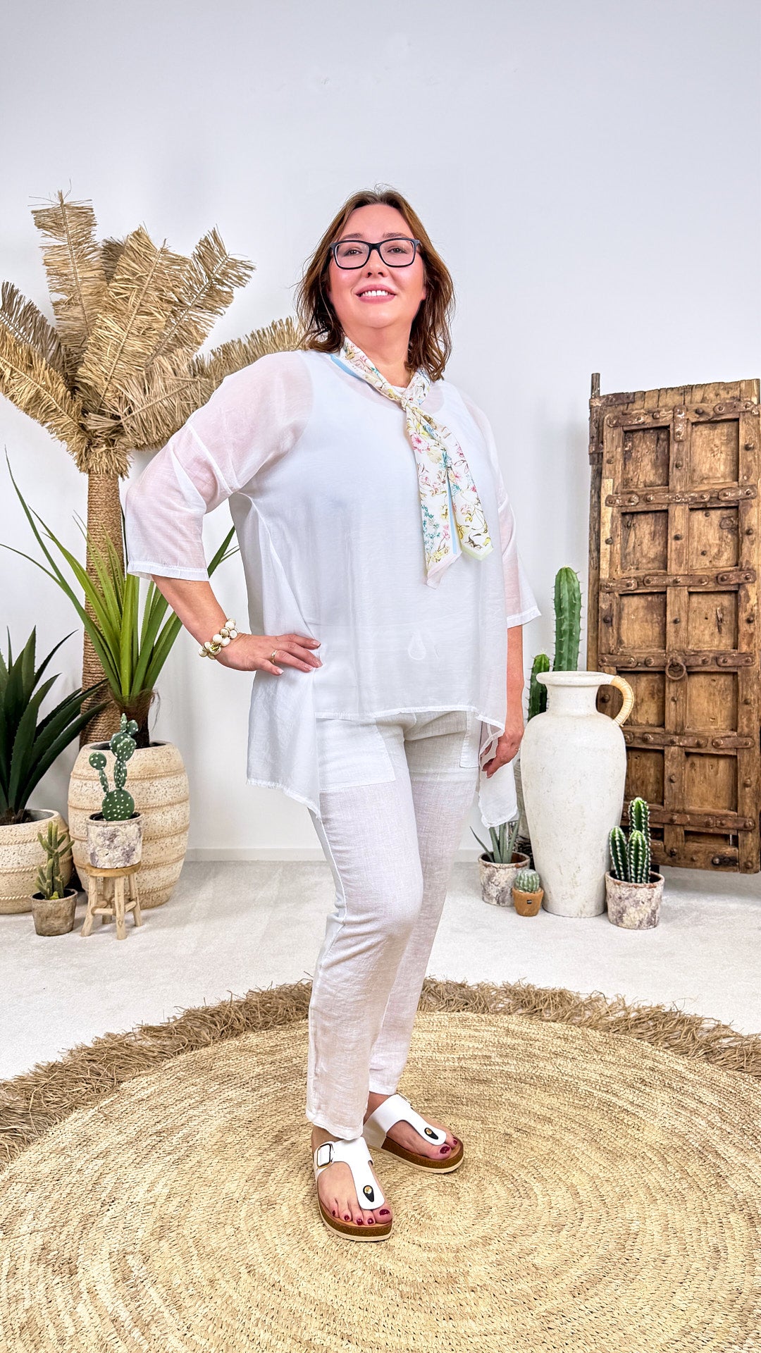 Bluse Paris Chic *Weiß*