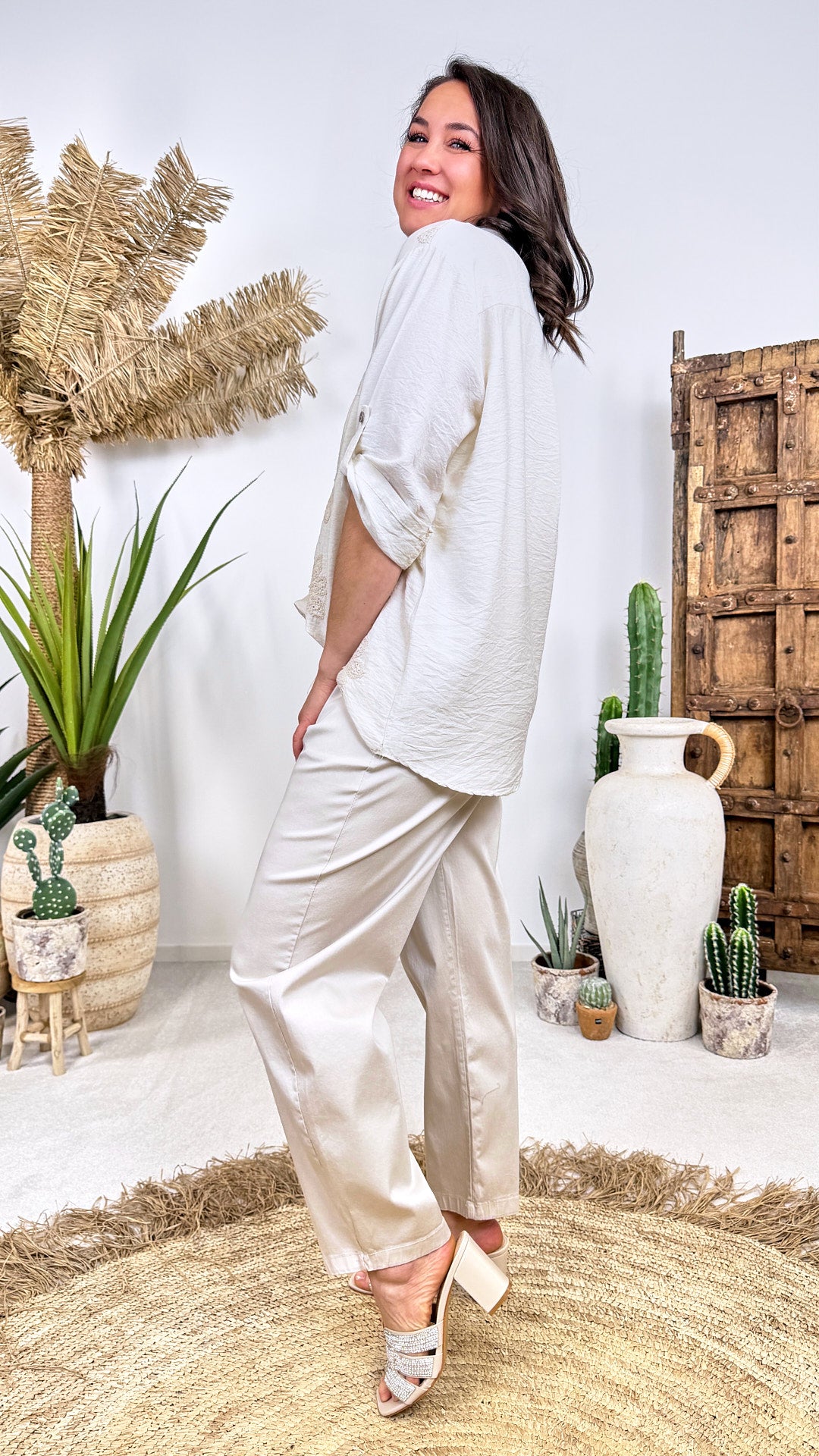 Hose Ibiza Elegance *Beige*
