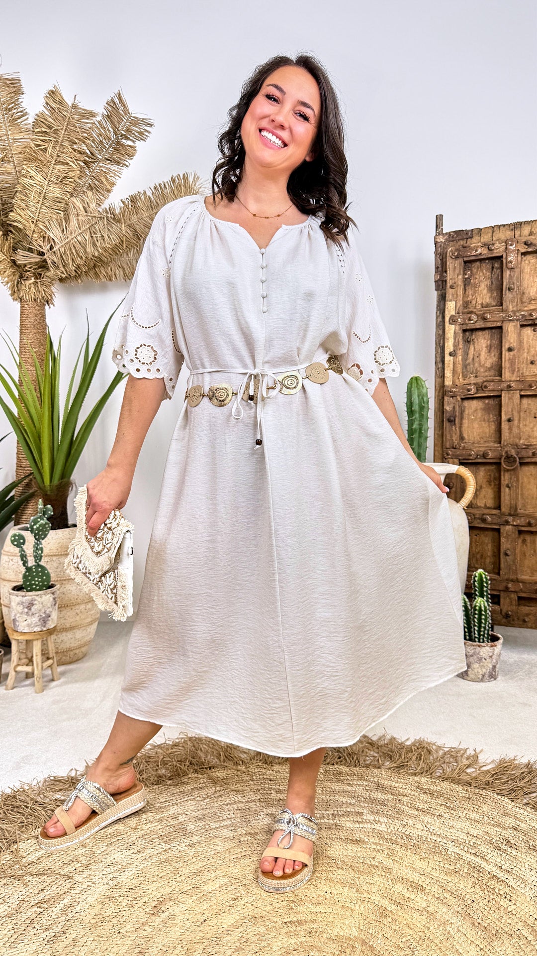 Langes Kleid Mykonos