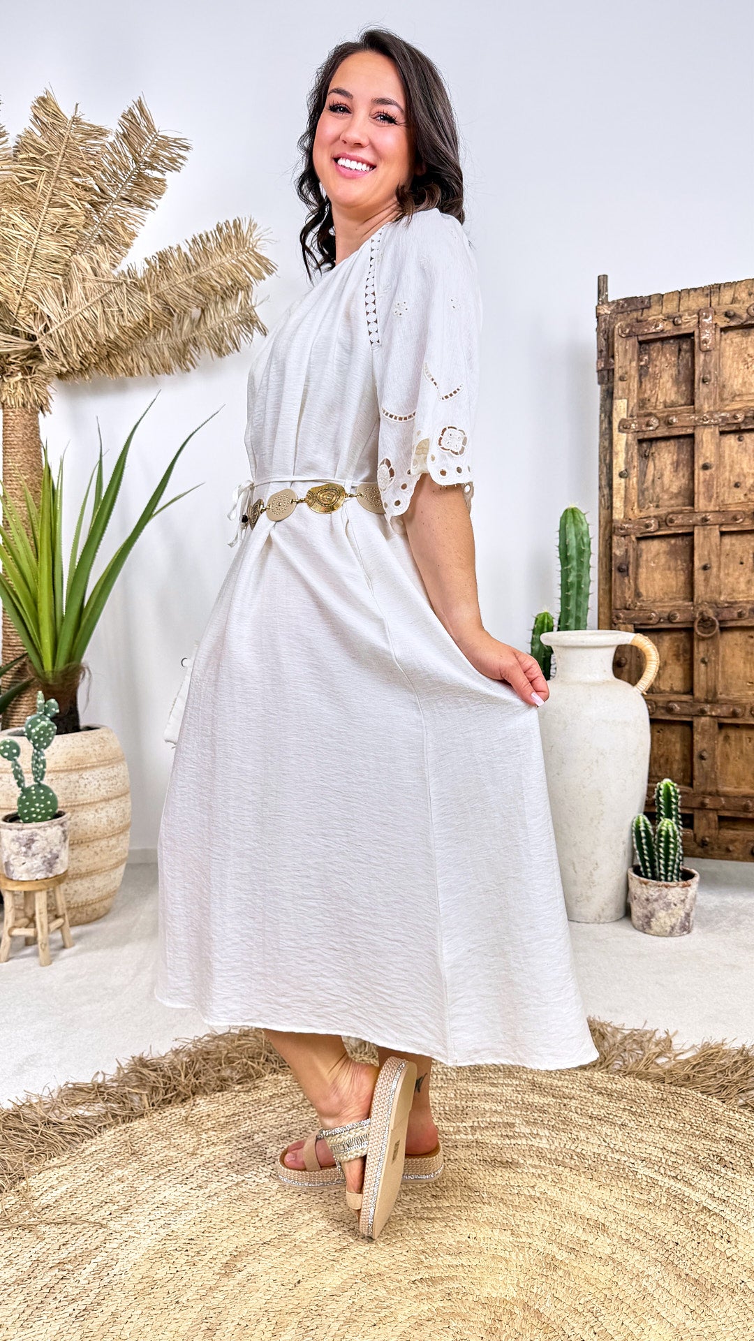 Langes Kleid Mykonos