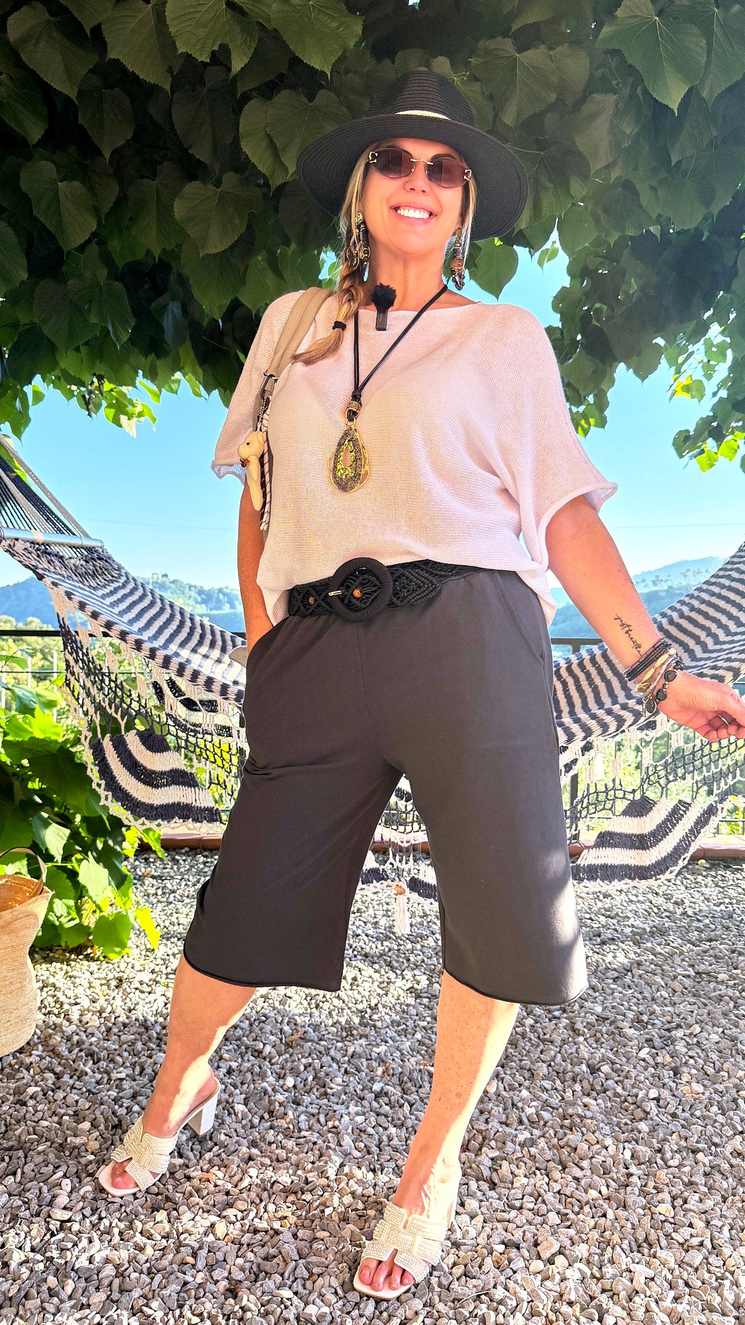 Sweat-Bermuda Hose Bossa