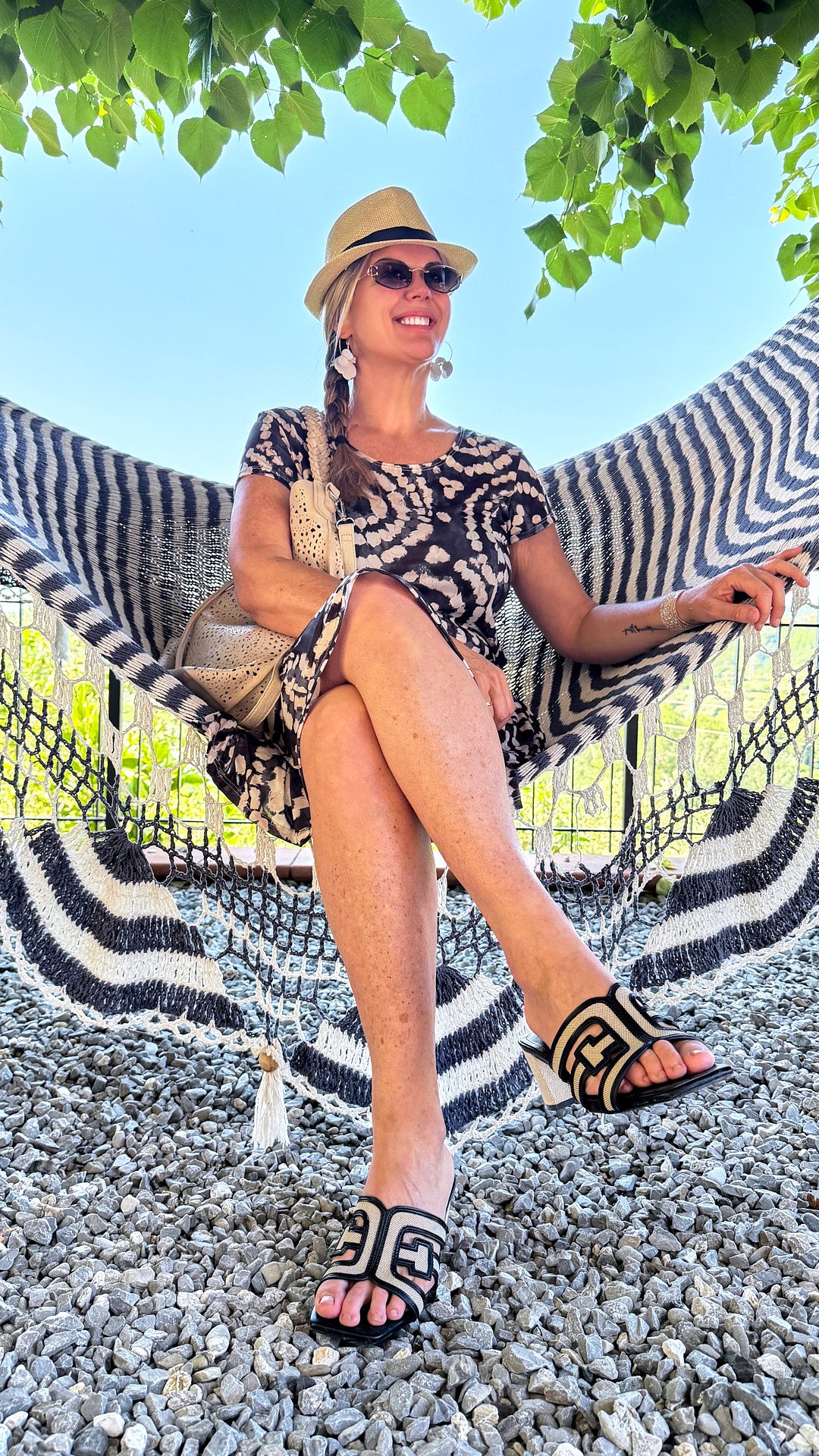 Kleid Summer Spiral *Schwarz*