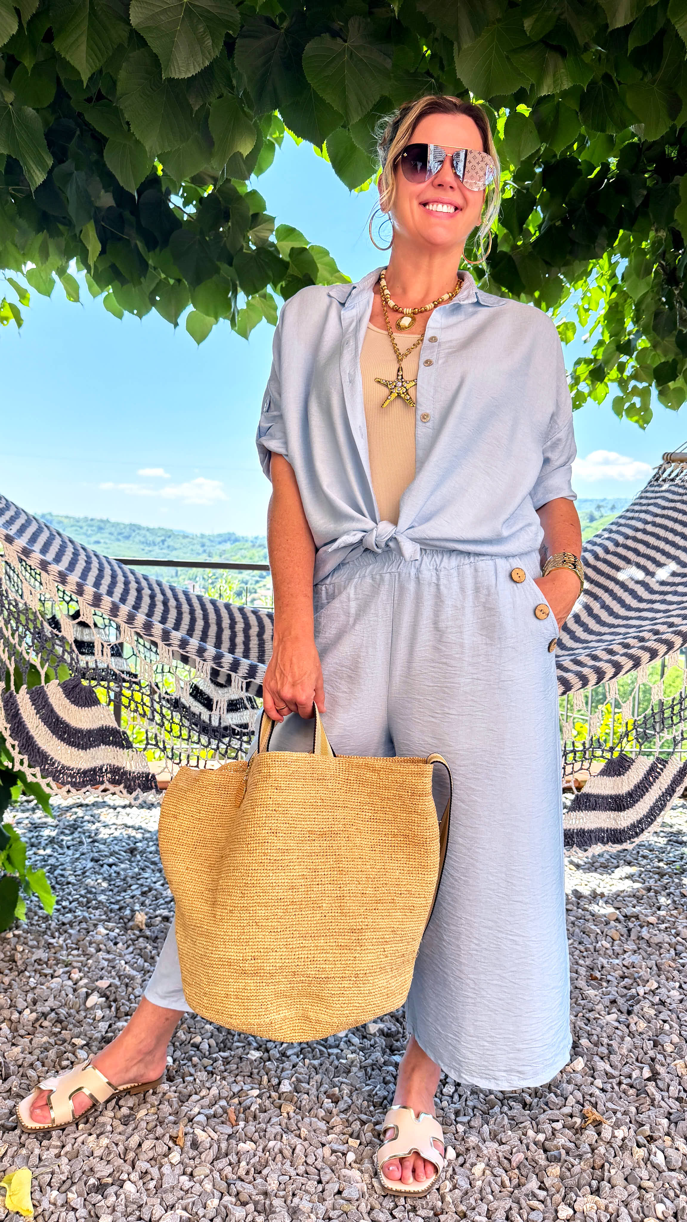 Bluse Breeze Habour *Hellblau*