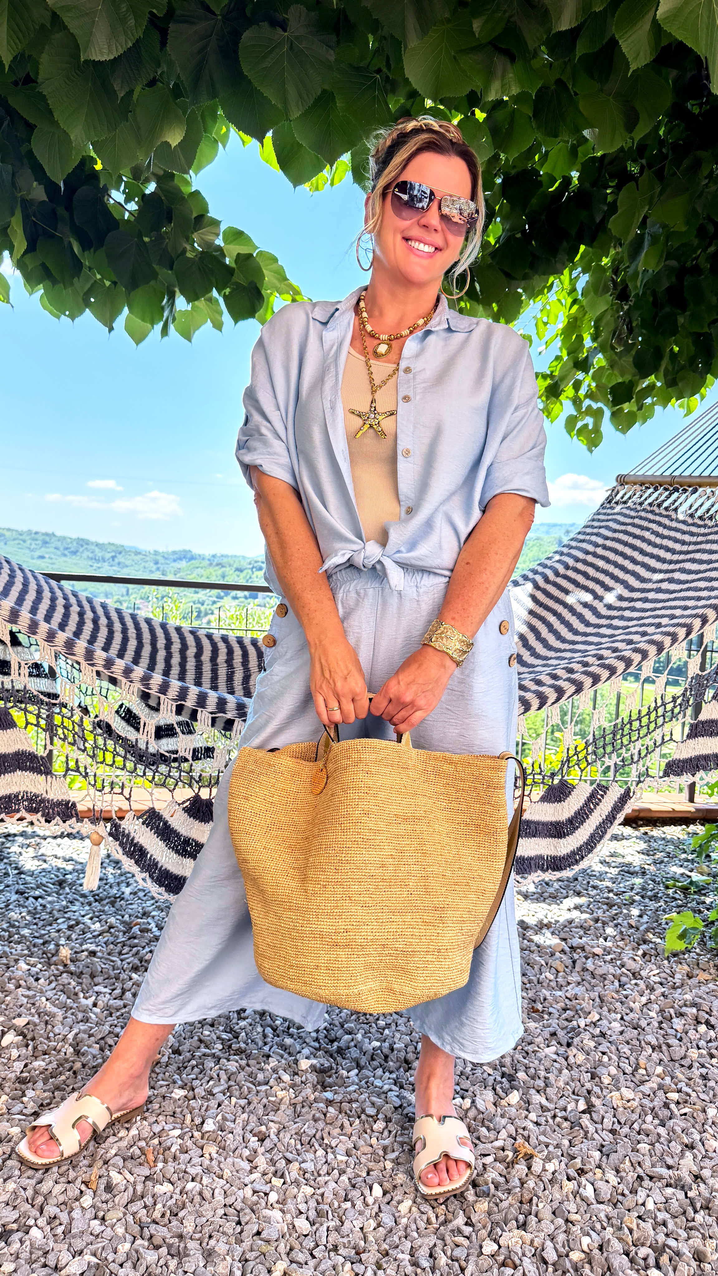 Bluse Breeze Habour *Hellblau*