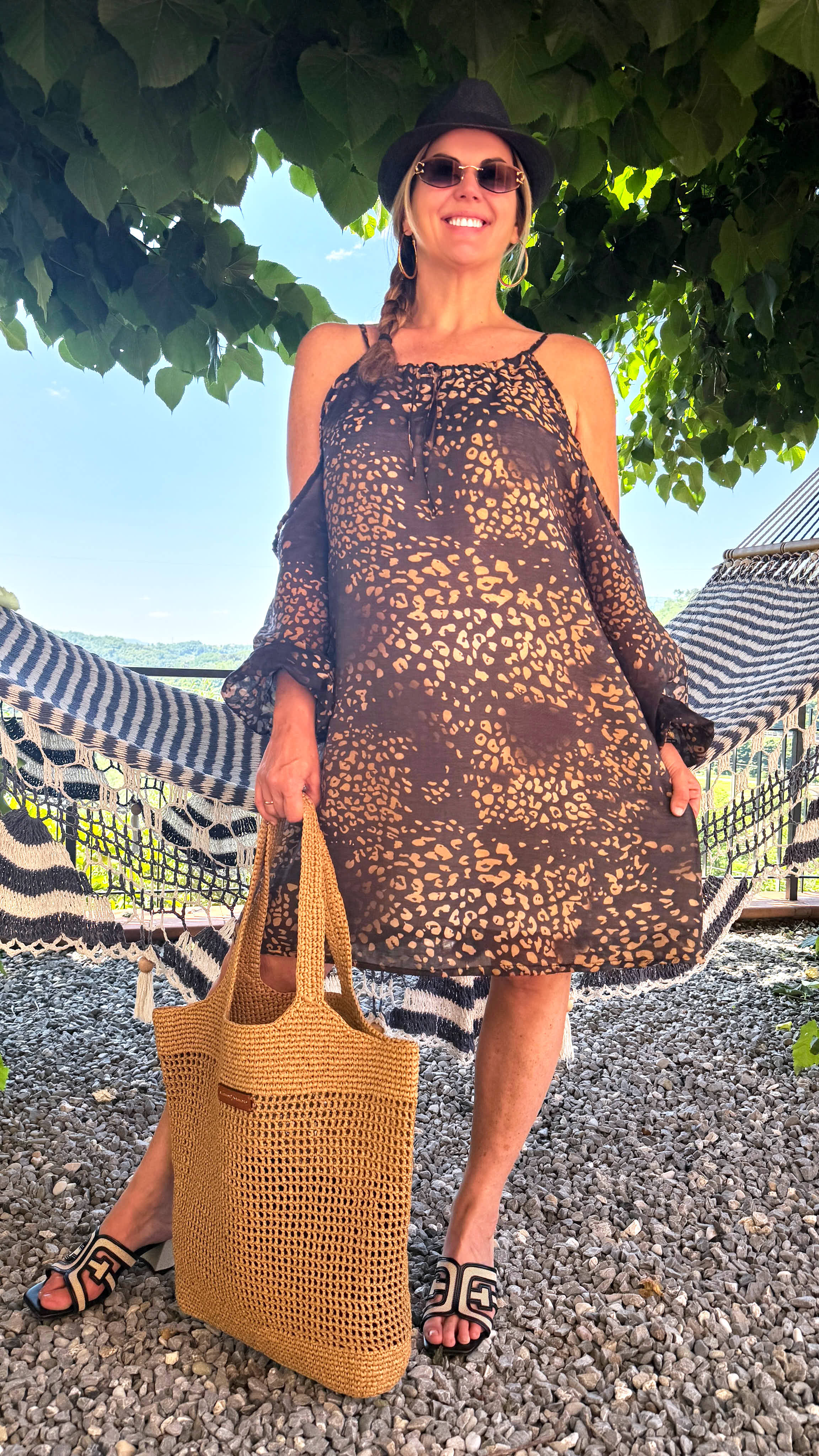 Kleid Soft Leo *Schwarz*