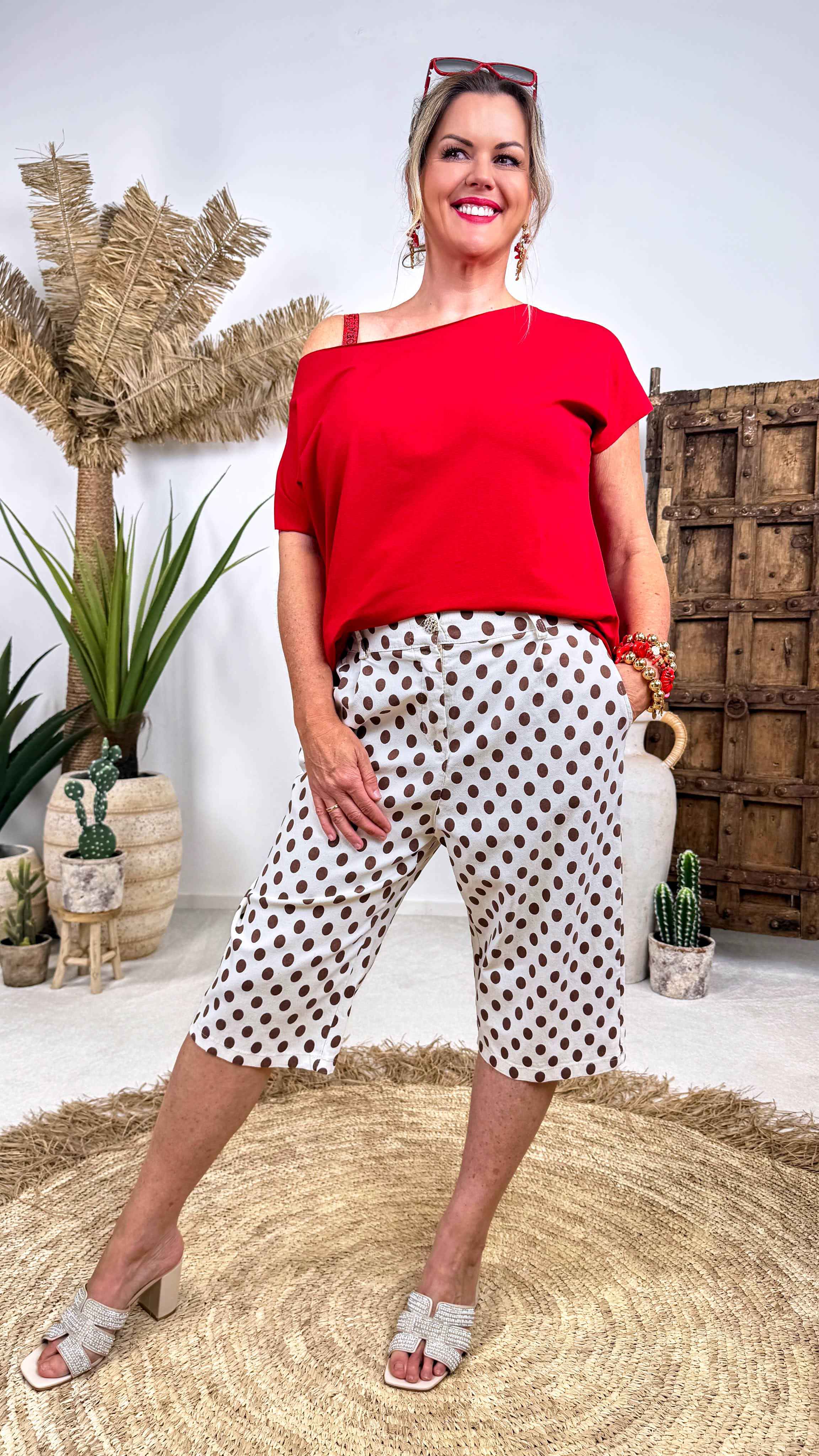 T-Shirt Summer Bliss *Rot* (lieferbar ab 8.6.26)