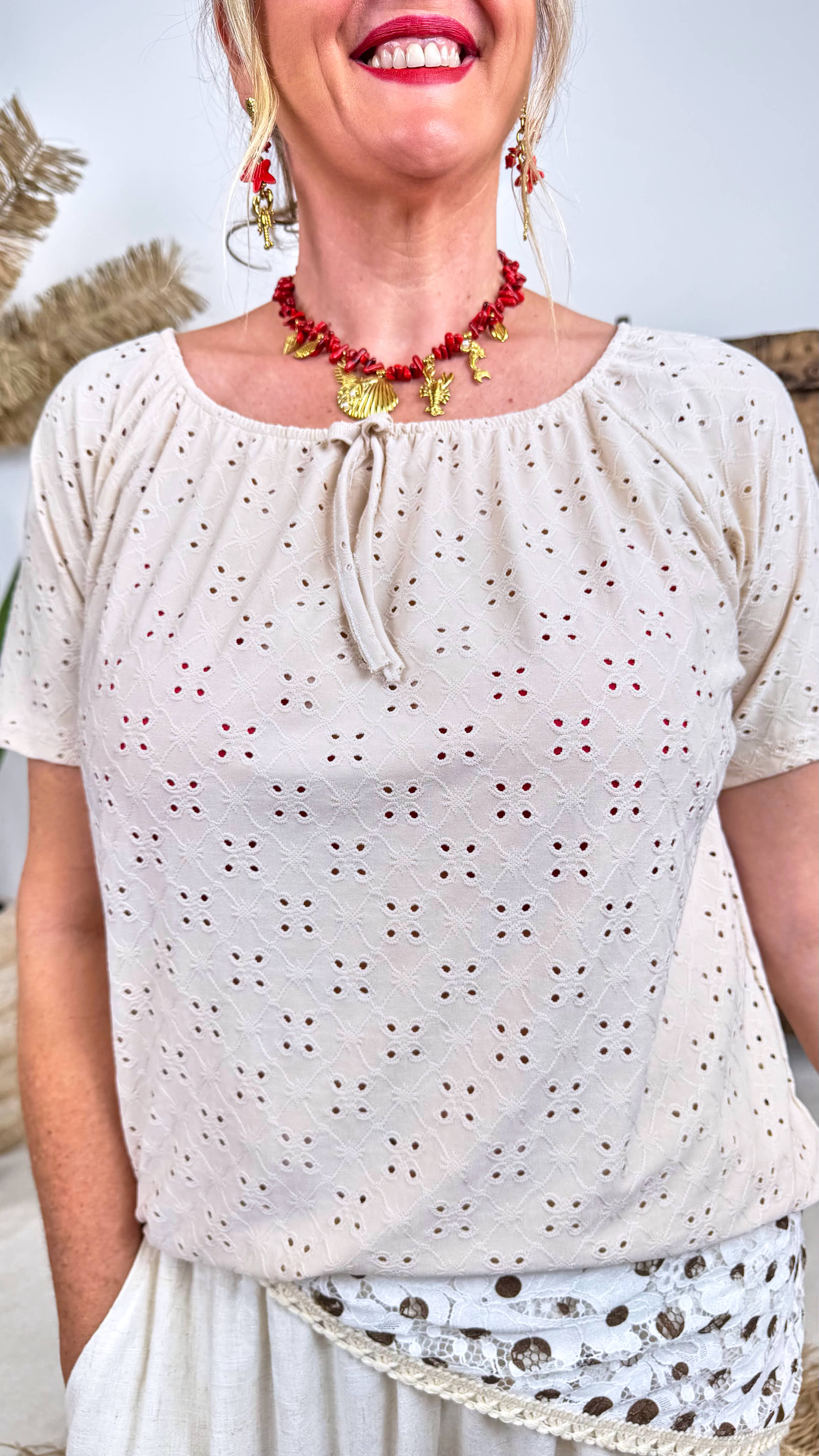 T-Shirt Bella Capri *Beige*