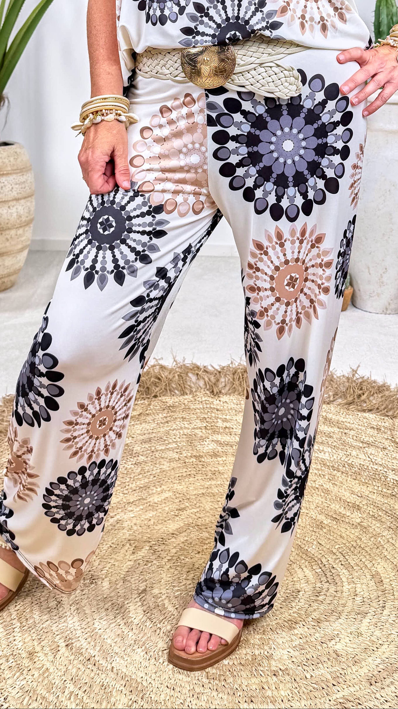 Hose golden Sand