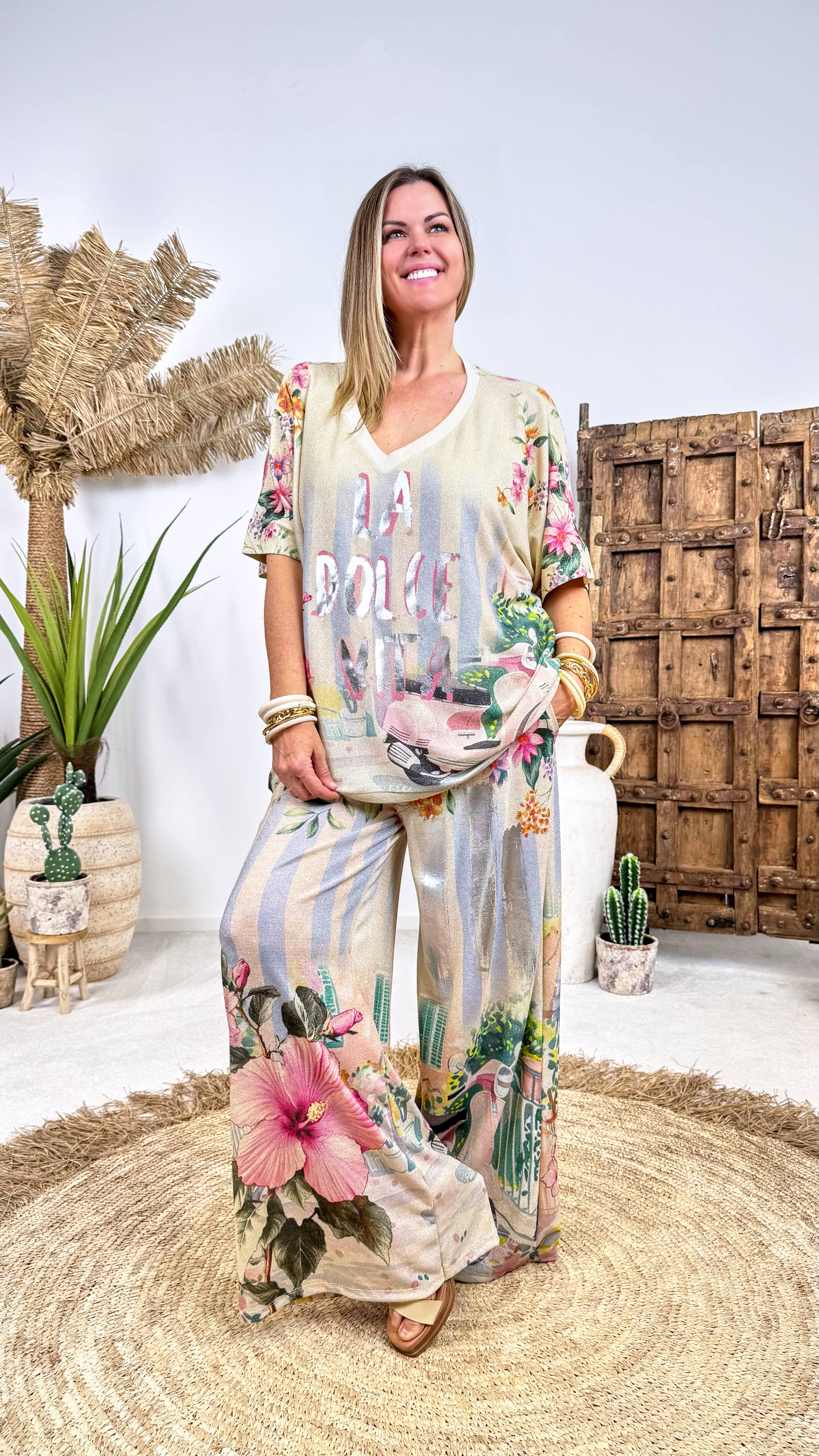 Strickshirt Hibiscus Garden