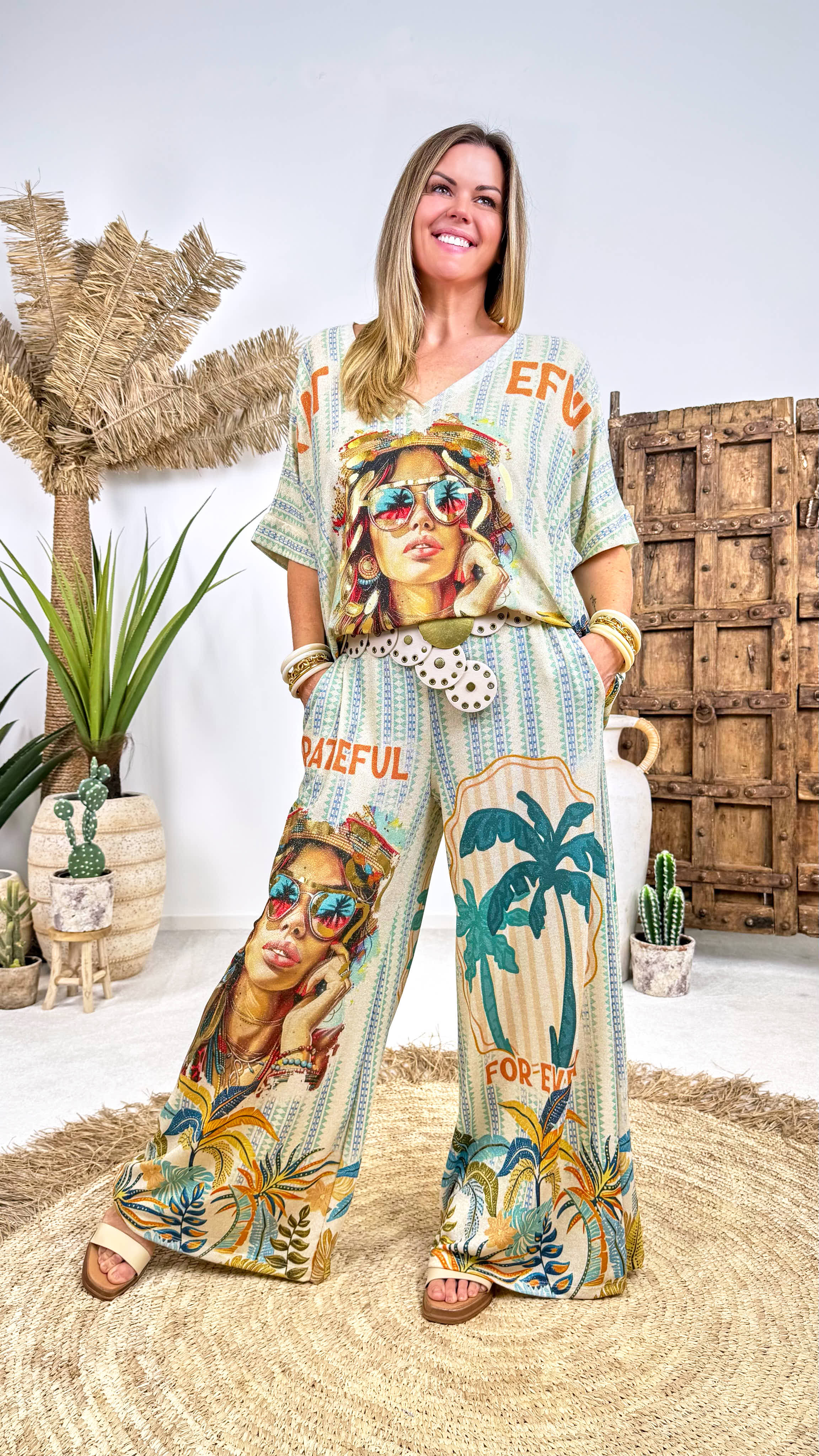 Weite Hose Greateful Summer