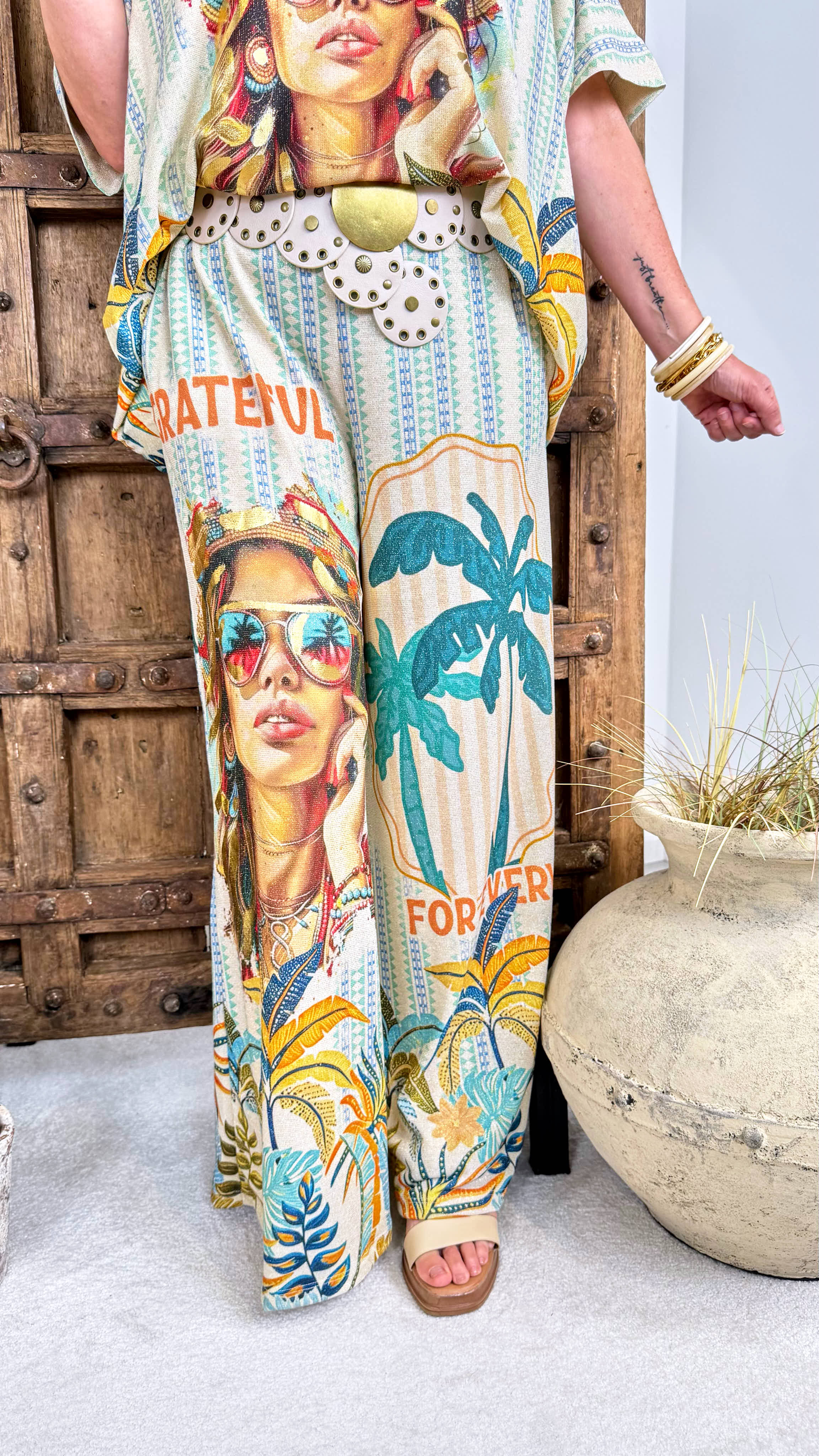 Weite Hose Greateful Summer