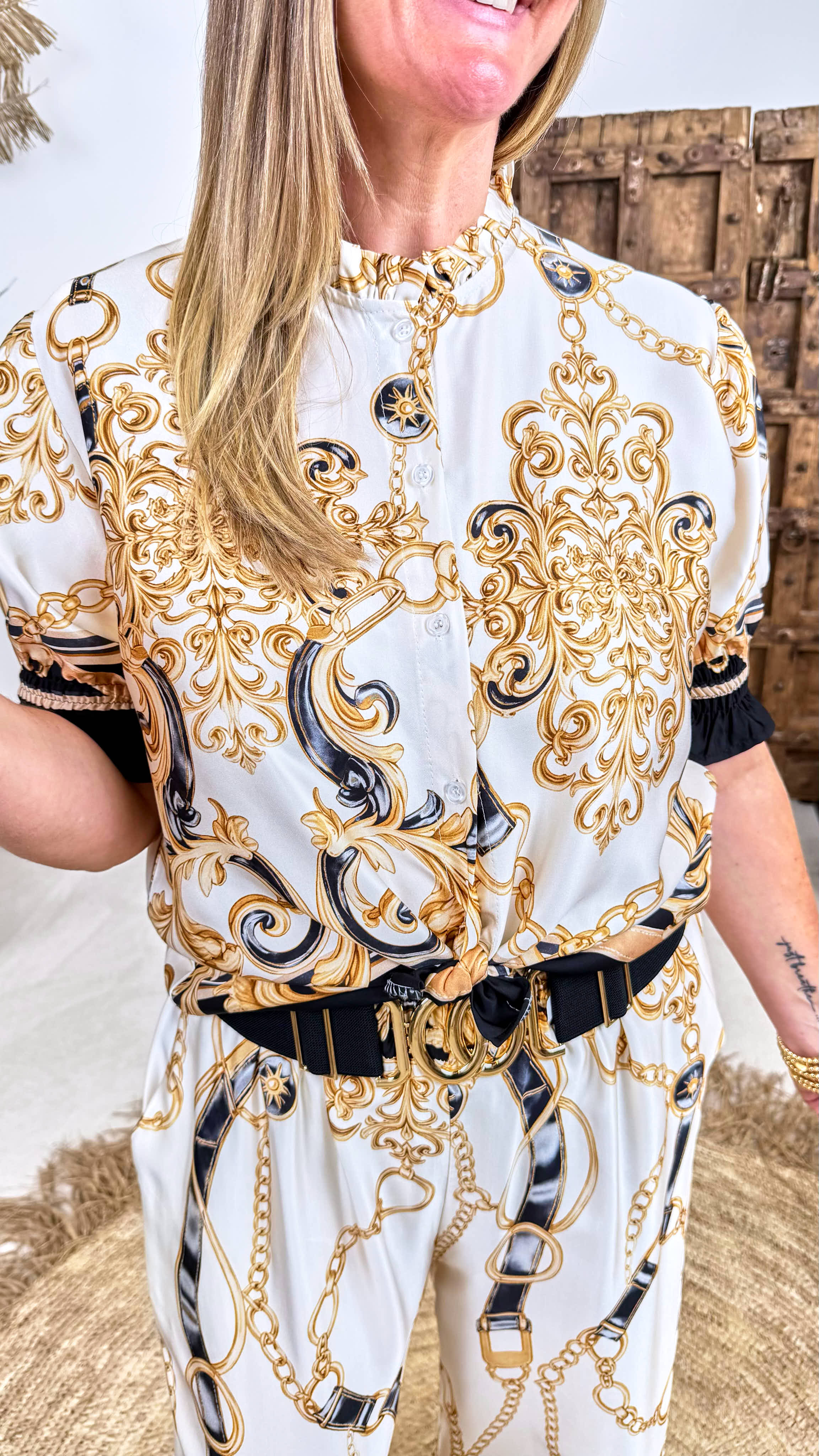 Bluse Golden Tack