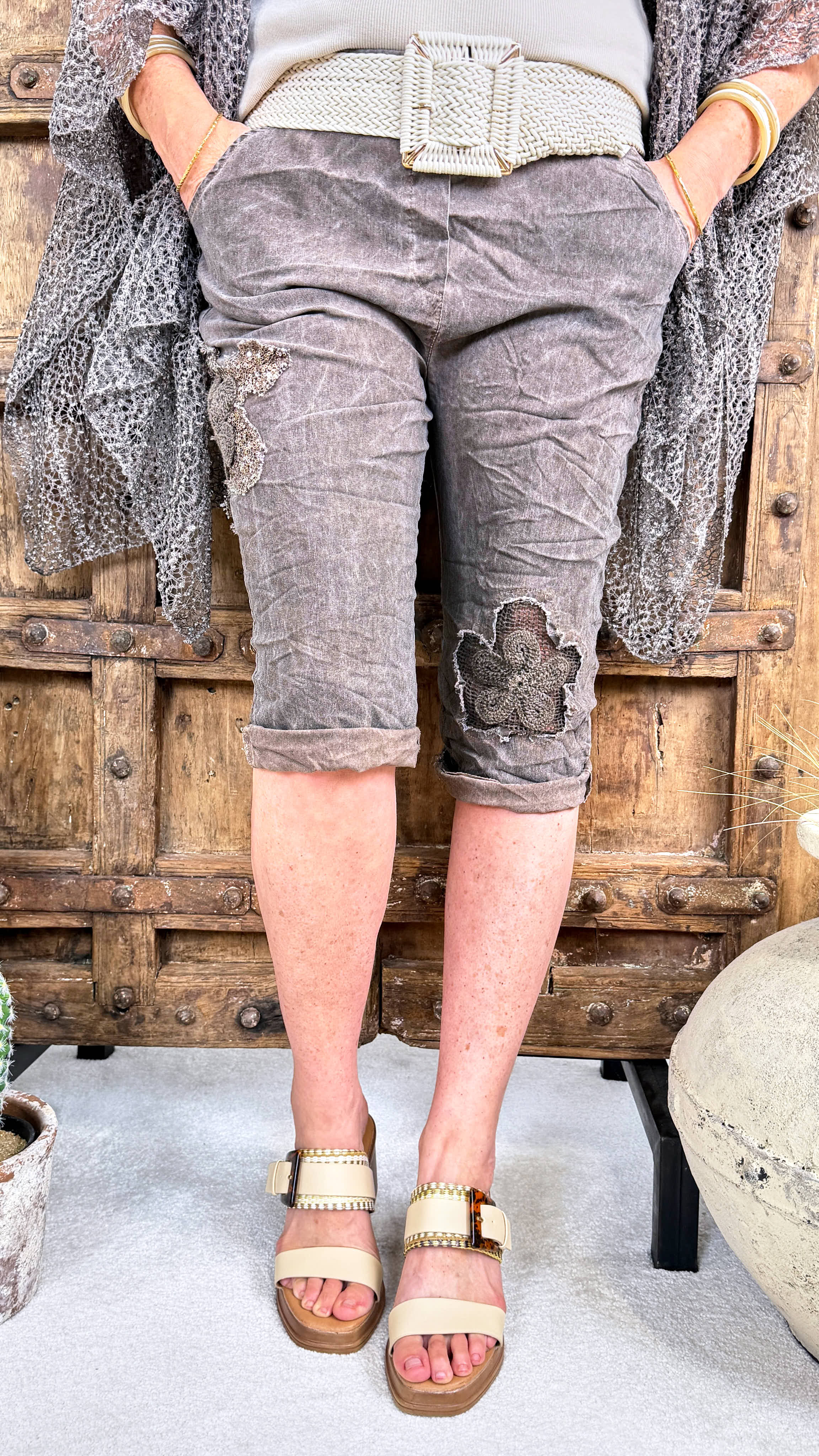 Capri Jogpants Sparkling Crush *Schoko*