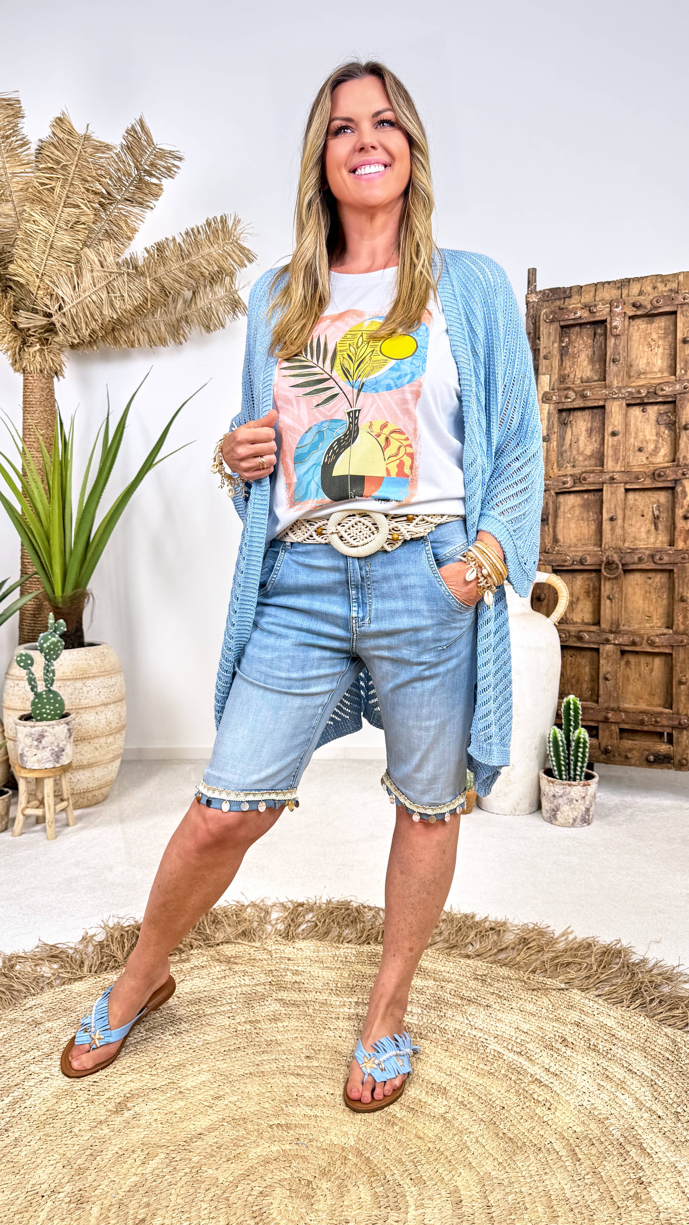 Jeans Bermuda Sunny Belle (SW1813)