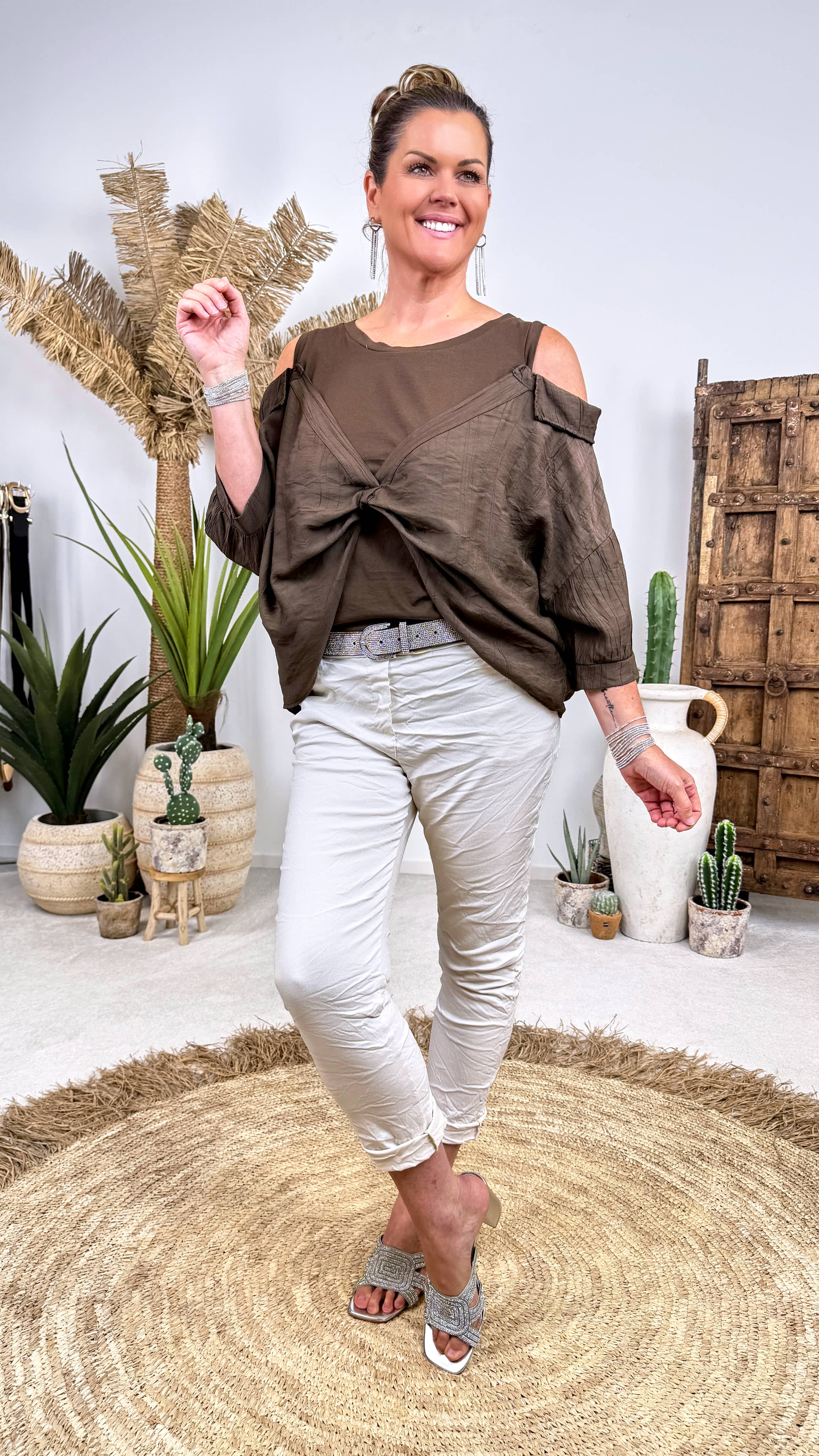 Shirt  Hot Twist *Schoko*